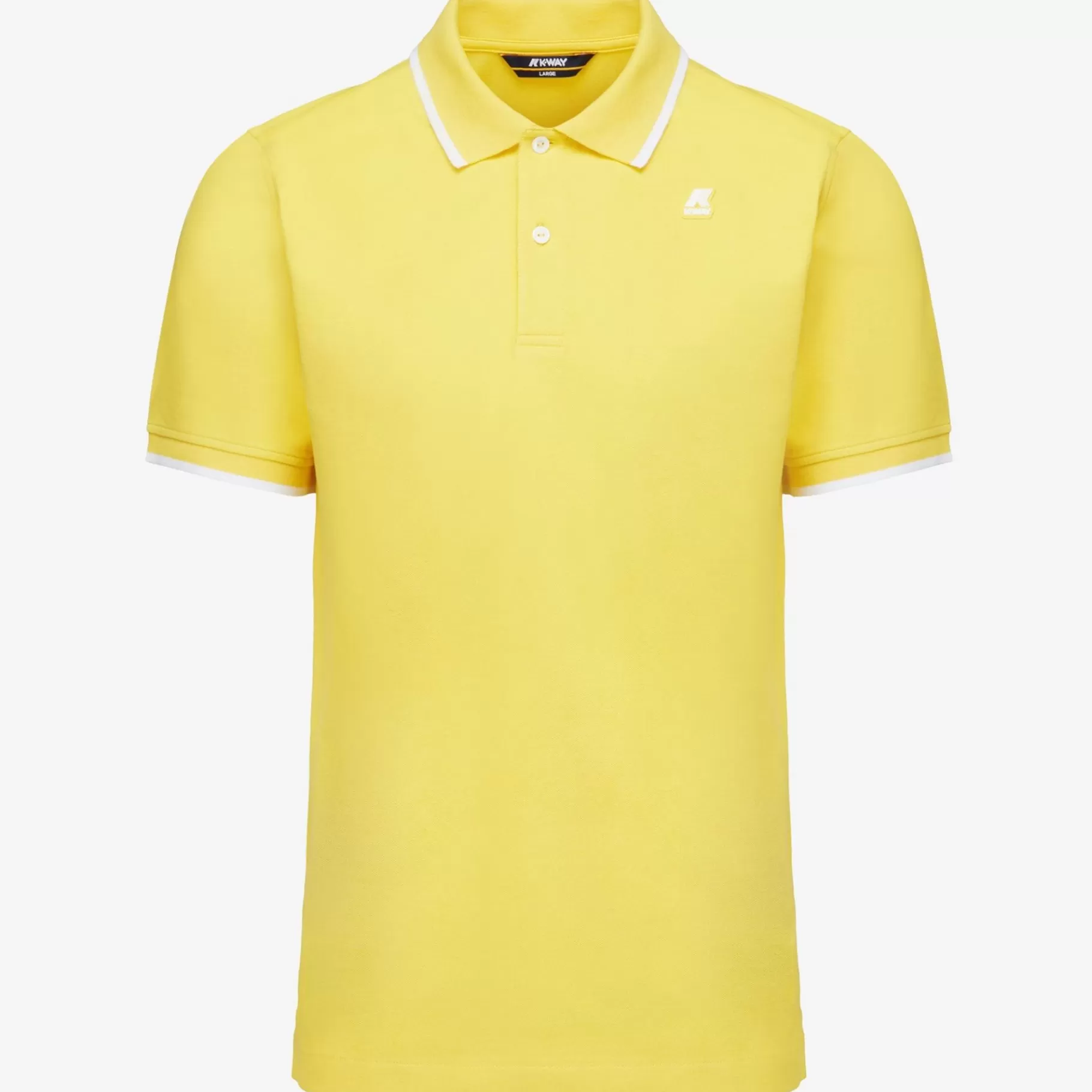 Polo Shirts*K-WAY Kai - Polo Shirts - Polo - Man - Yellow Sunstruck