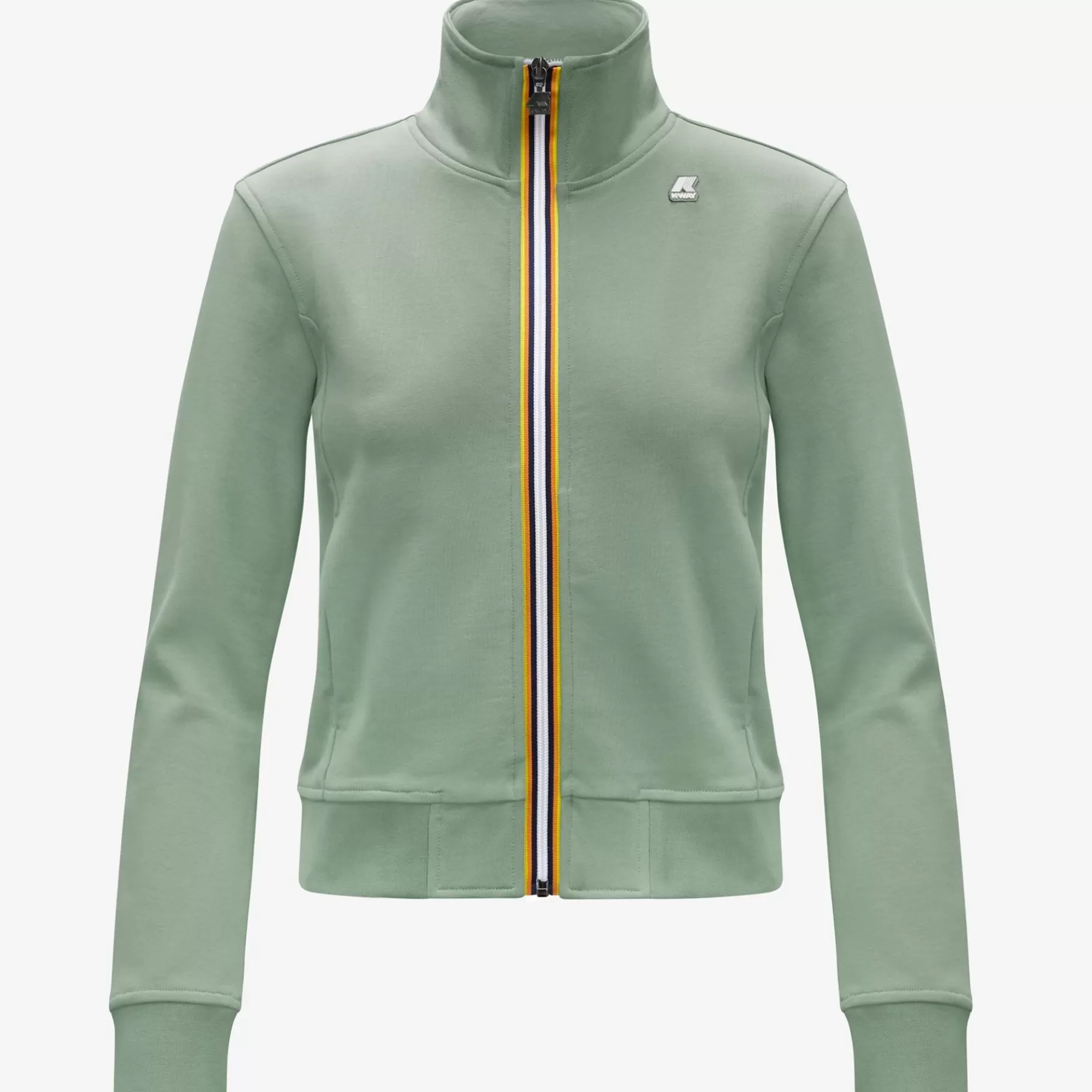 Hoodies And Sweaters*K-WAY Katy - Fleece - Jacket - Woman - Green Fjord