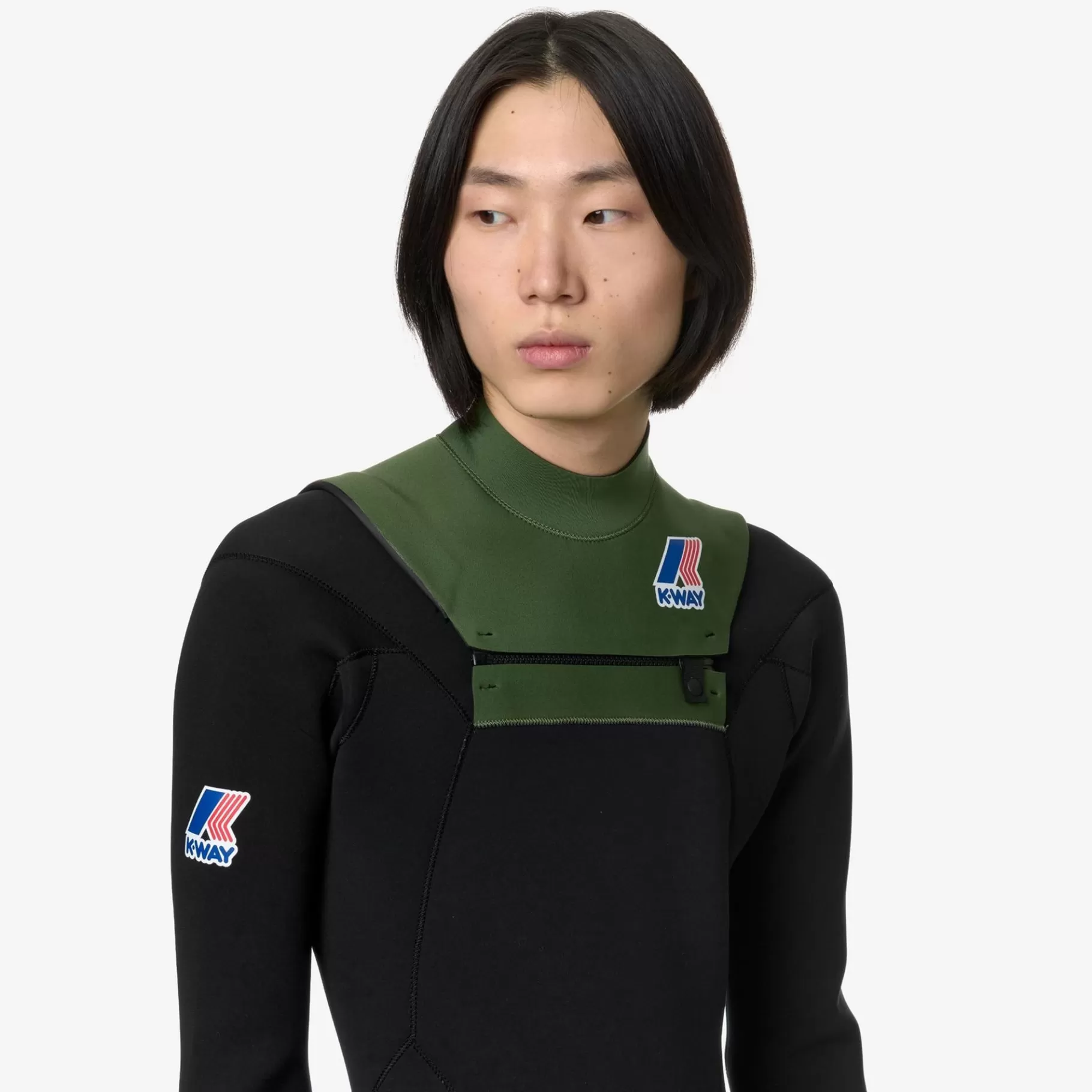 Wetsuits*K-WAY Long Wetsuit - Wetsuits - Long Wetsuit - Unisex - Black-Olive