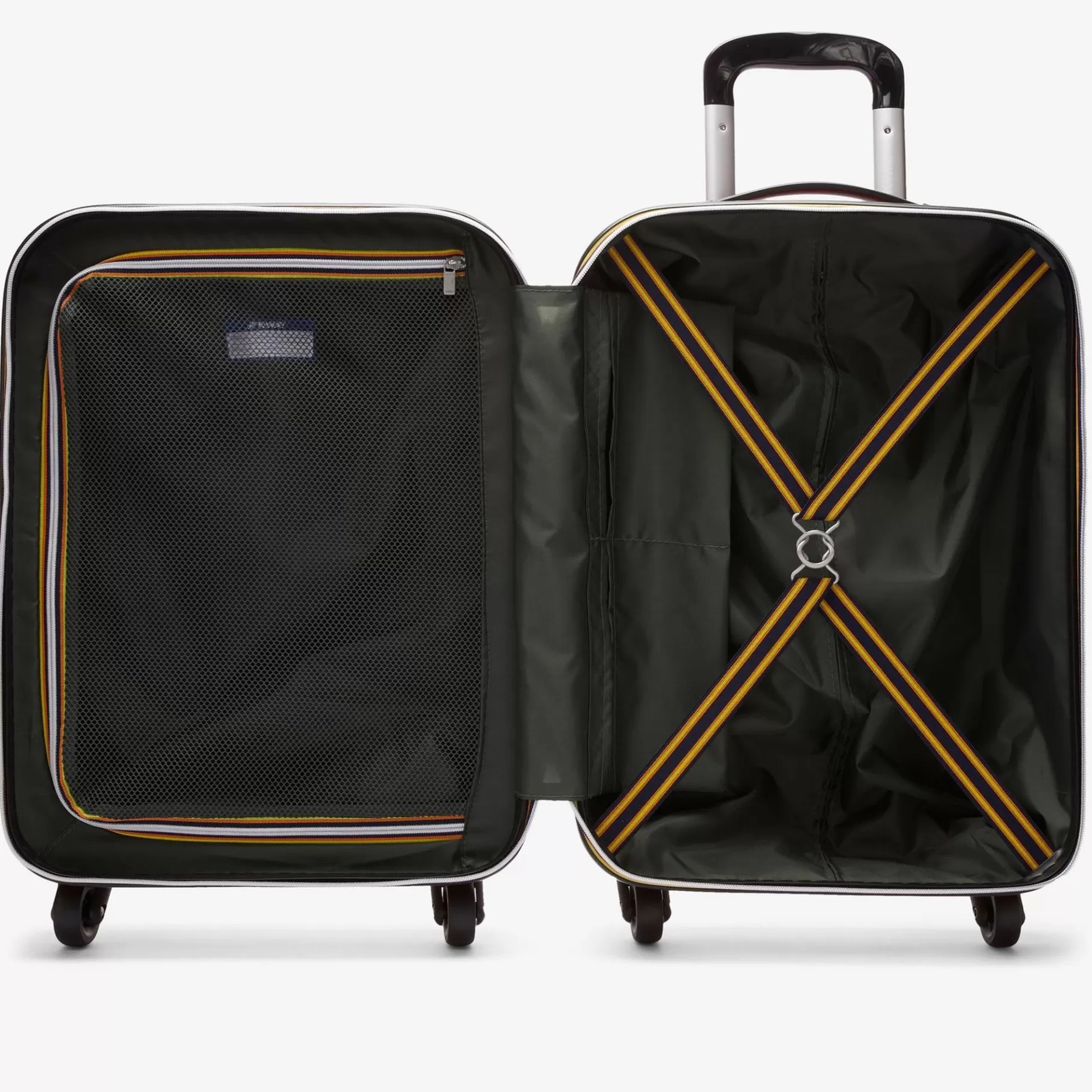 Suitcases*K-WAY System Mini Trolley - Luggage Bags - Trolley - Unisex - Blue Royal-Black Torba