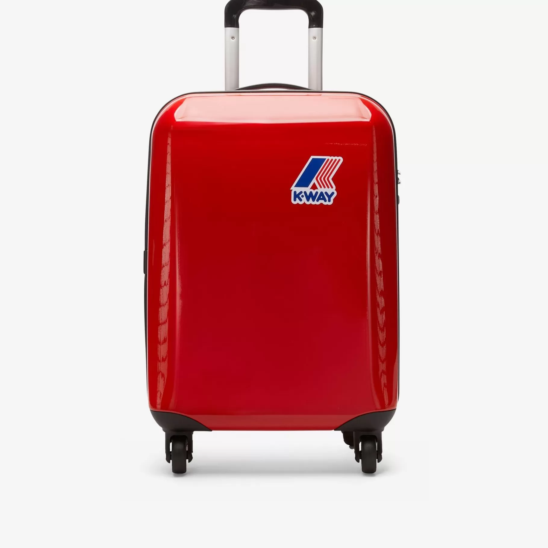 Suitcases*K-WAY System Mini Trolley - Luggage Bags - Trolley - Unisex - Red-Black Torba