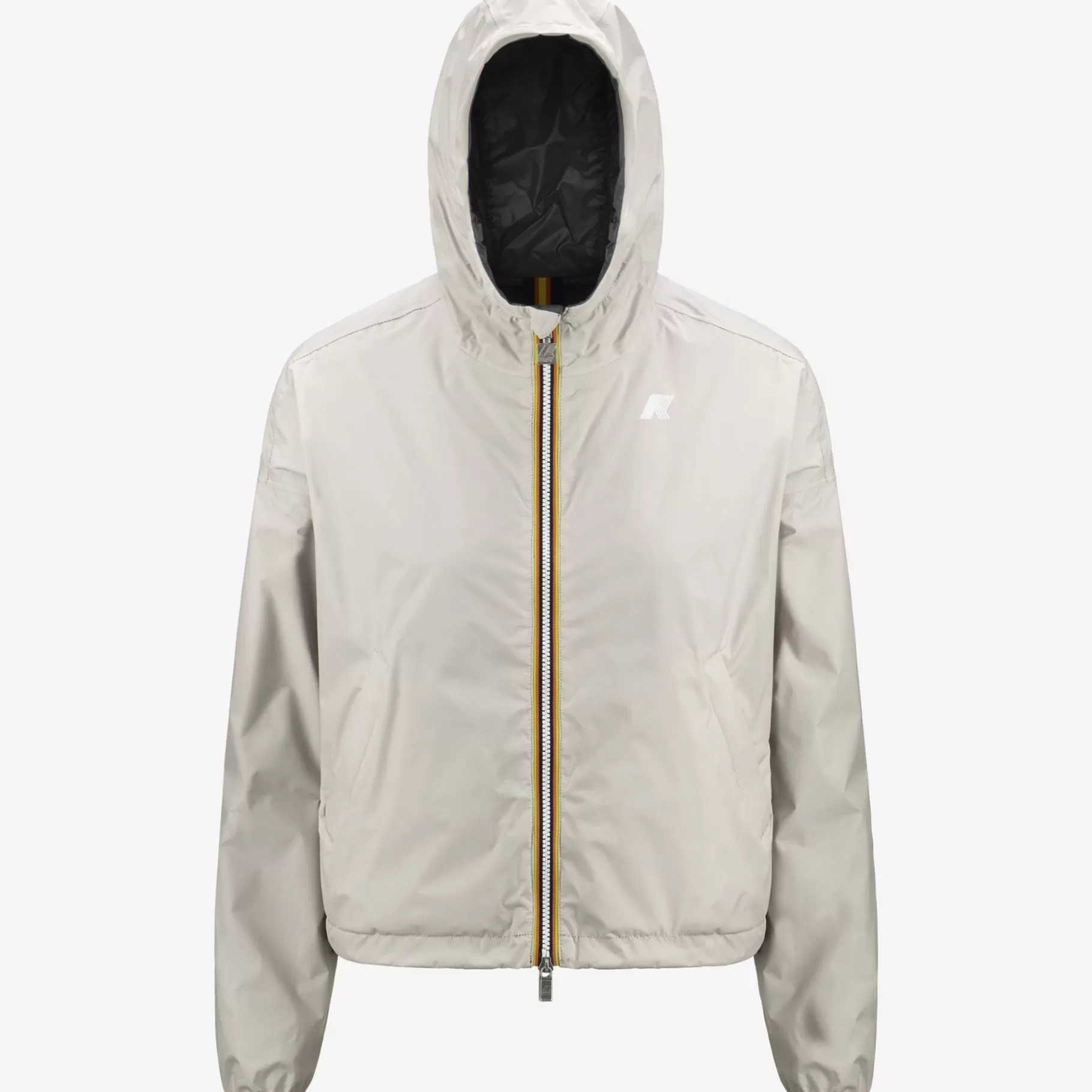 Short Jackets*K-WAY Laurette Plus.2 Reversible - Jackets - Short - Woman - Black P-Beige Lt