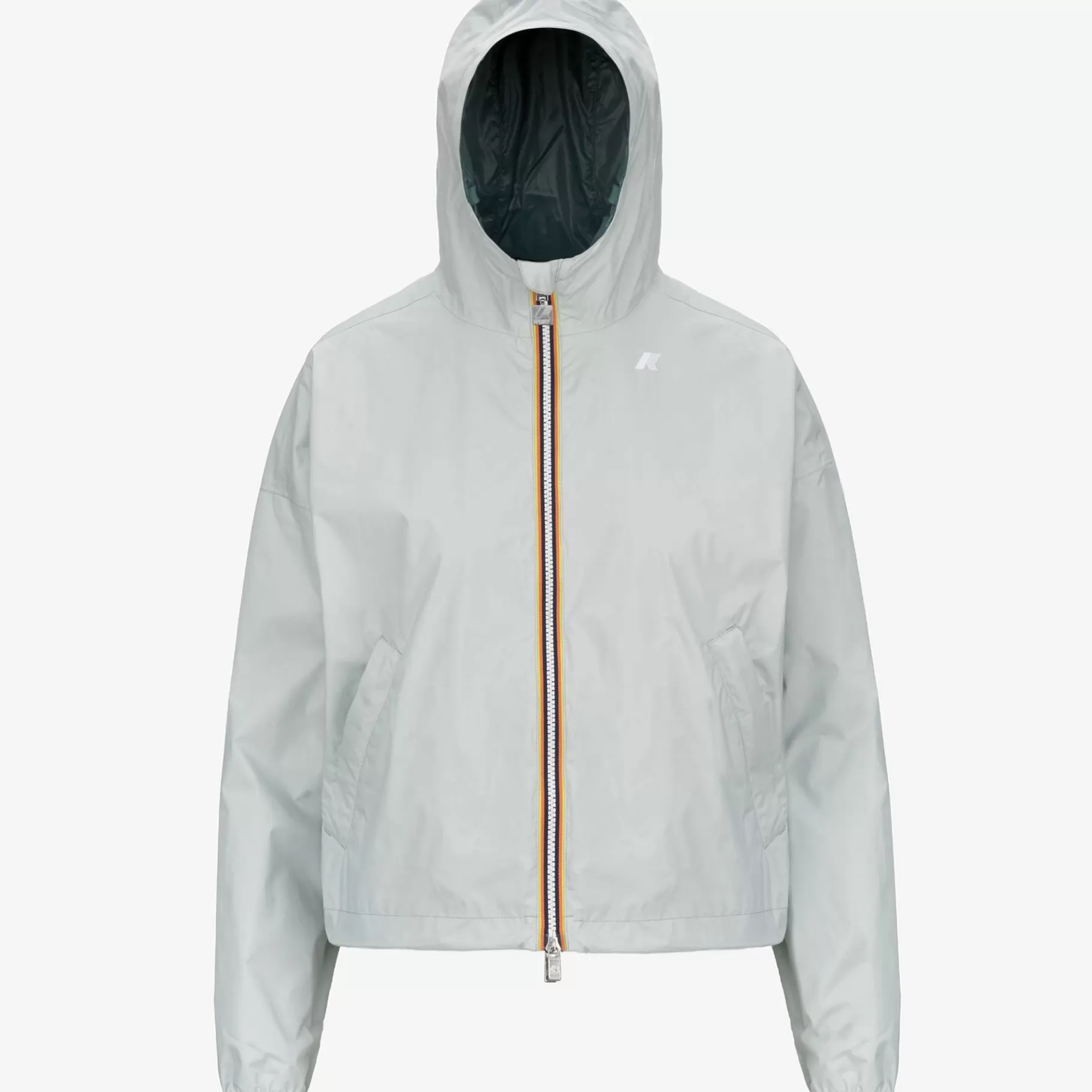 Short Jackets*K-WAY Laurette Plus.2 Reversible - Jackets - Short - Woman - Grey S-Green P