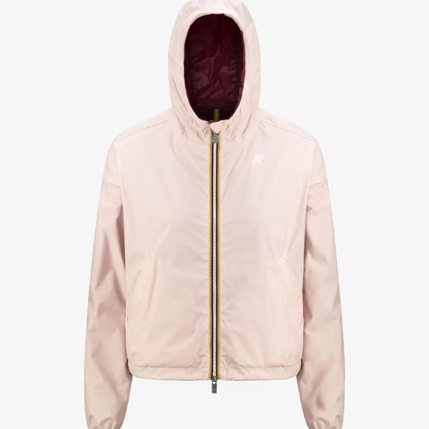 Short Jackets*K-WAY Laurette Plus.2 Reversible - Jackets - Short - Woman - Pink Gardenia-Red Dk
