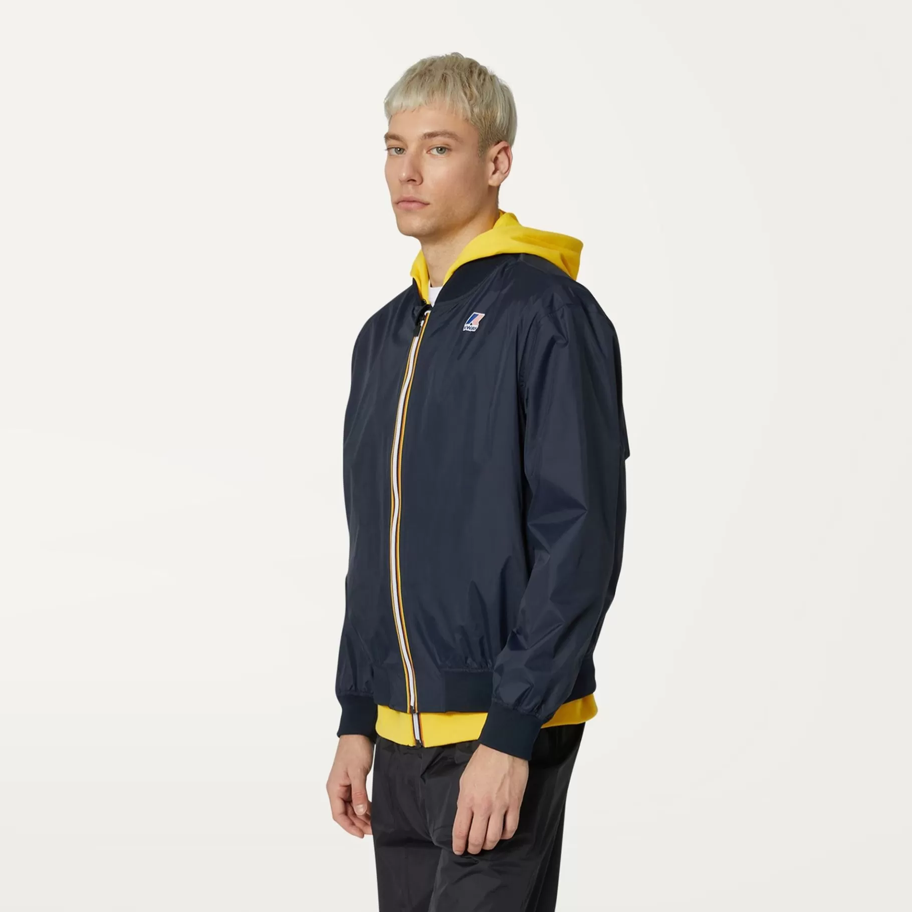 Le Vrai Classic*K-WAY Le Vrai 3.0 Amauren - Jackets - Short - Unisex - Blue Depth