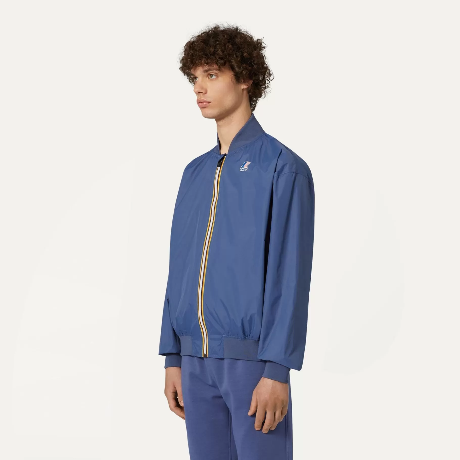 Le Vrai Classic*K-WAY Le Vrai 3.0 Amauren - Jackets - Short - Unisex - Blue Indigo