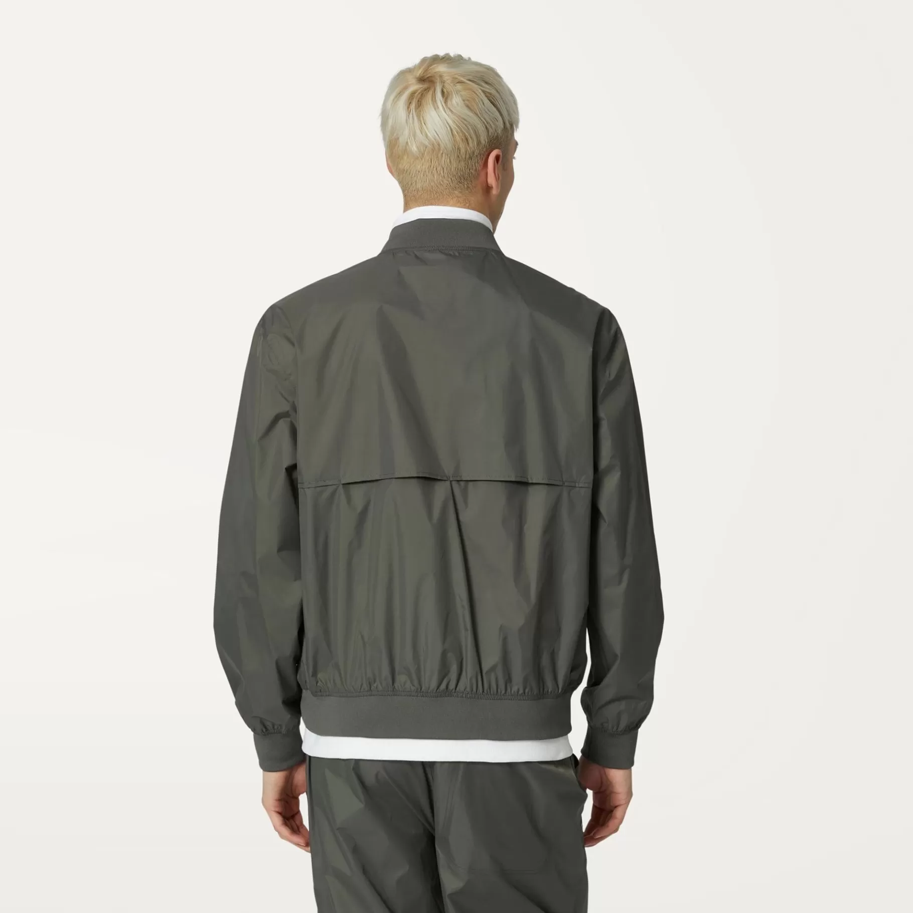 Le Vrai Classic*K-WAY Le Vrai 3.0 Amauren - Jackets - Short - Unisex - Green Blackish