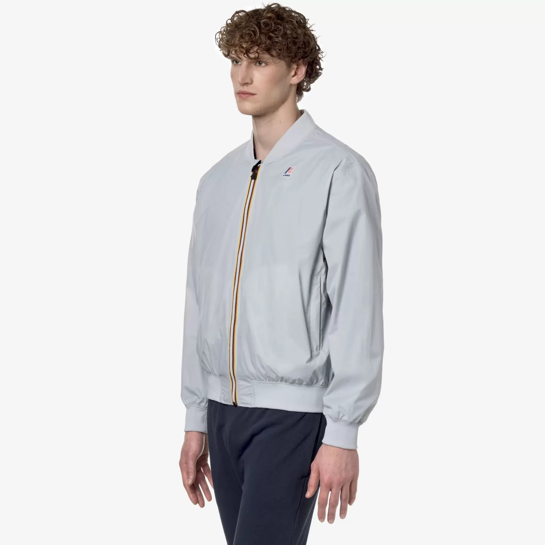 Short Jackets*K-WAY Le Vrai 3.0 Amauren - Jackets - Short - Unisex - Grey Lt