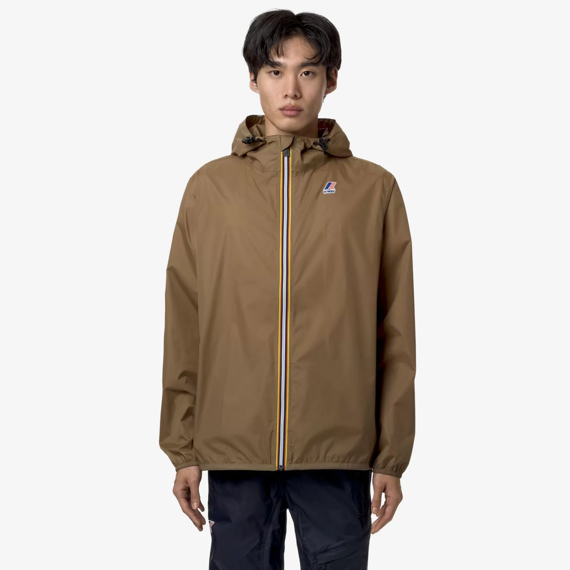 Coats And Long Jackets*K-WAY Le Vrai 3.0 Claude - Jackets - Mid - Unisex - Brown Corda