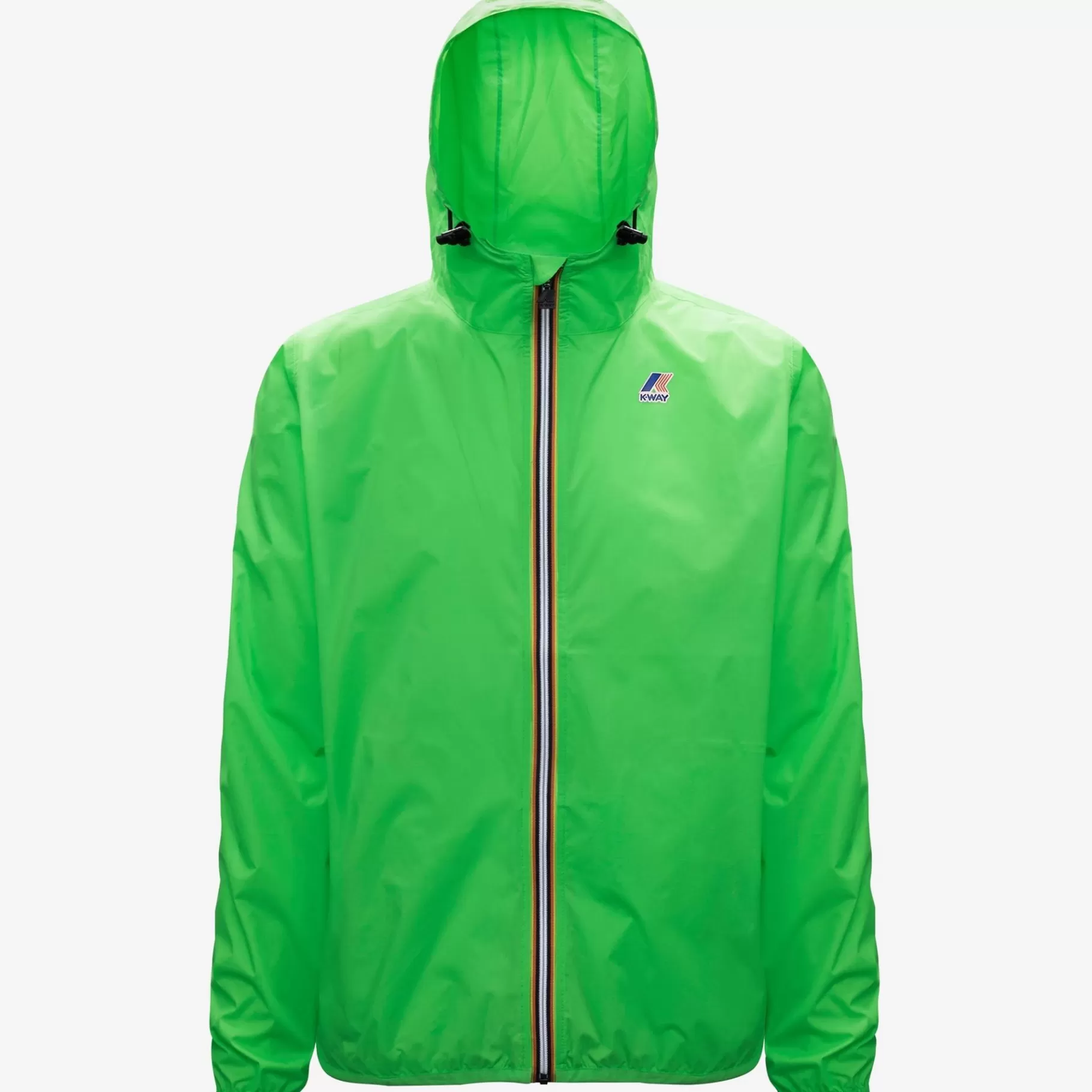 Coats And Long Jackets*K-WAY Le Vrai 3.0 Claude - Jackets - Mid - Unisex - Green Fluo