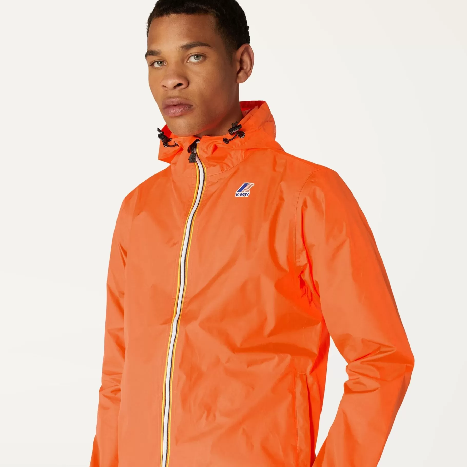 Coats And Long Jackets*K-WAY Le Vrai 3.0 Claude - Jackets - Mid - Unisex - Orange Lt