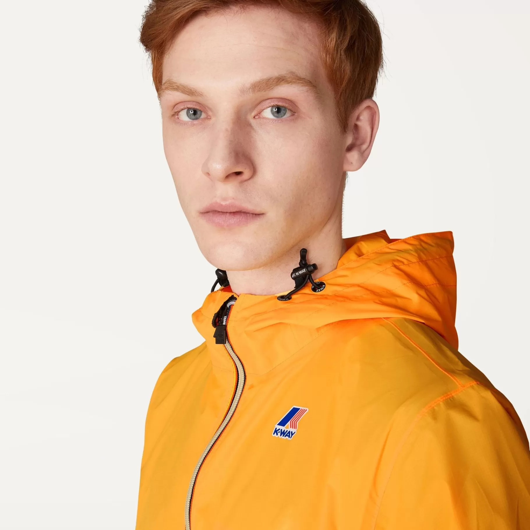 Le Vrai Classic*K-WAY Le Vrai 3.0 Claude - Jackets - Mid - Unisex - Orange Saffron