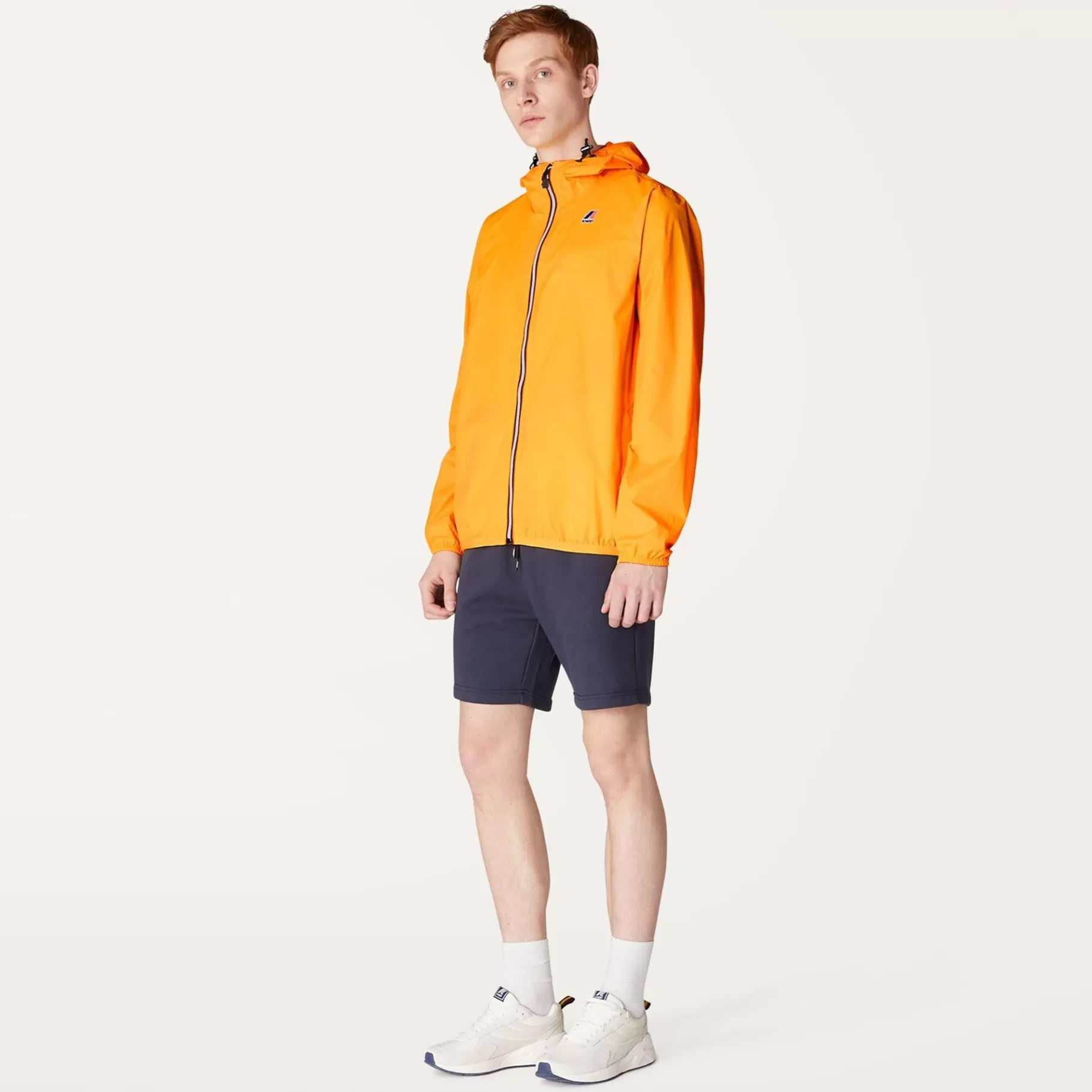 Coats And Long Jackets*K-WAY Le Vrai 3.0 Claude - Jackets - Mid - Unisex - Orange Saffron
