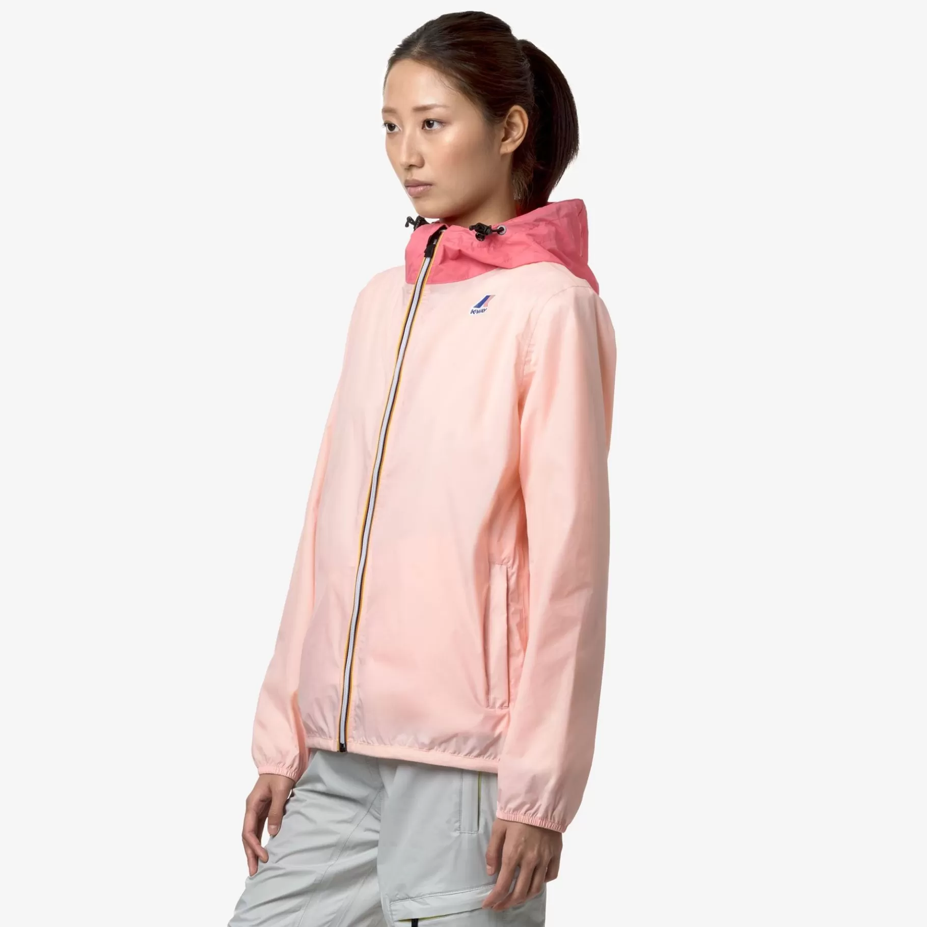 Coats And Long Jackets*K-WAY Le Vrai 3.0 Claude - Jackets - Mid - Unisex - Pink Dafne-Pink Md
