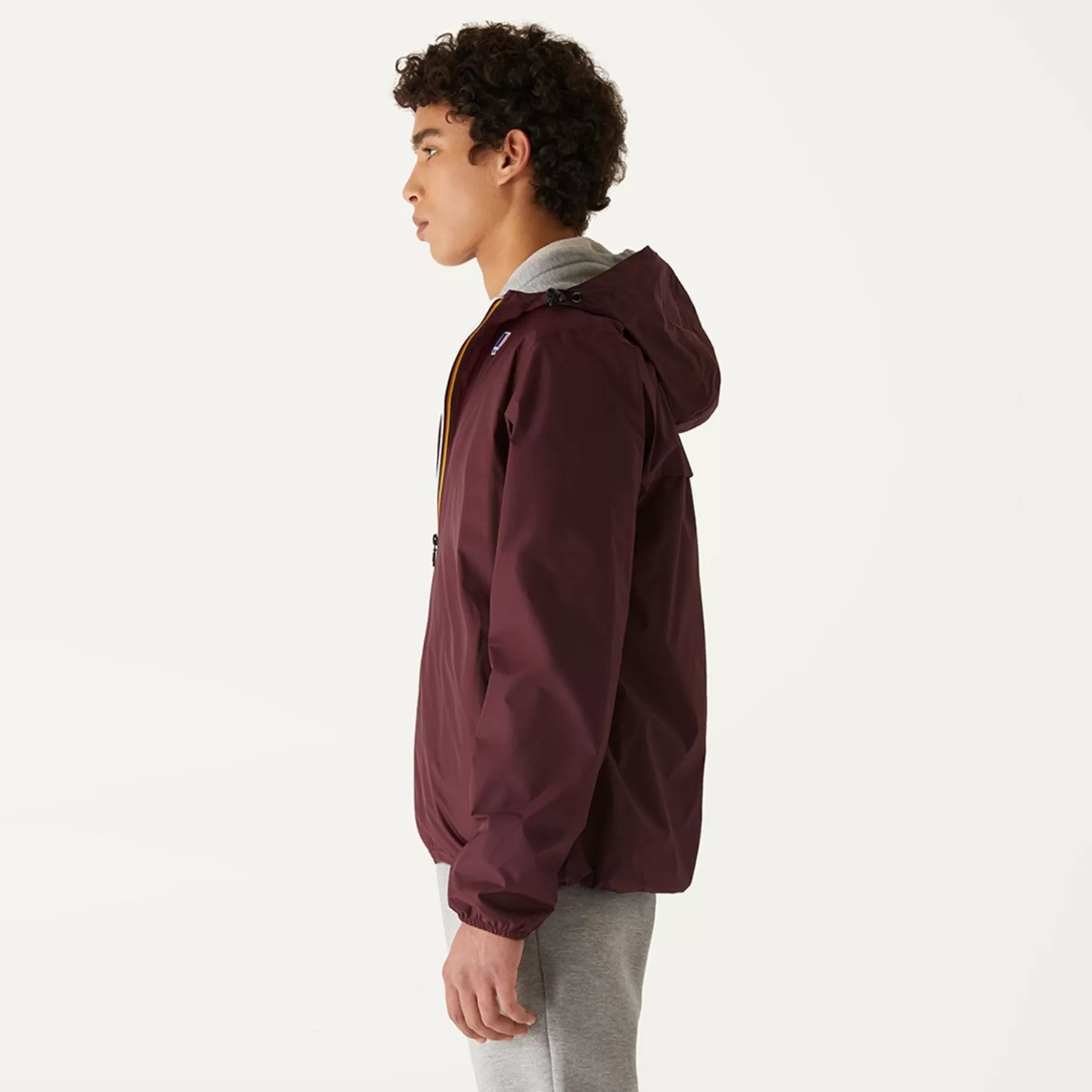 Coats And Long Jackets*K-WAY Le Vrai 3.0 Claude - Jackets - Mid - Unisex - Red Dk Amaranto