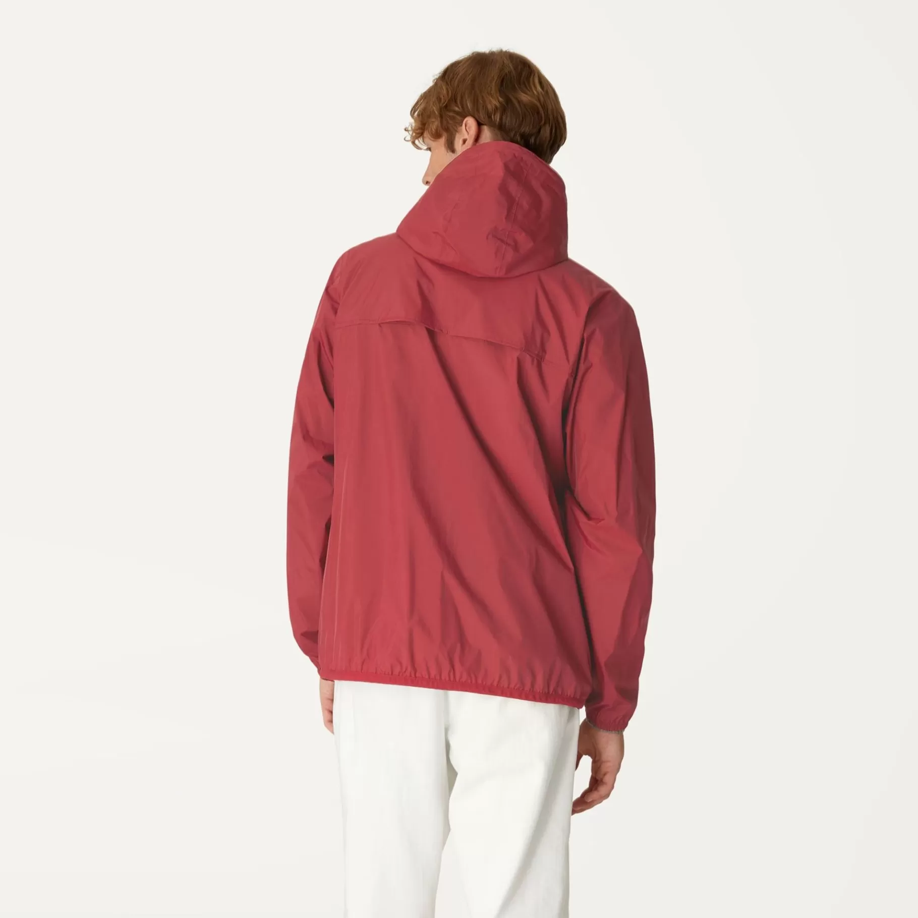 Le Vrai Classic*K-WAY Le Vrai 3.0 Claude - Jackets - Mid - Unisex - Red Dk Tomato