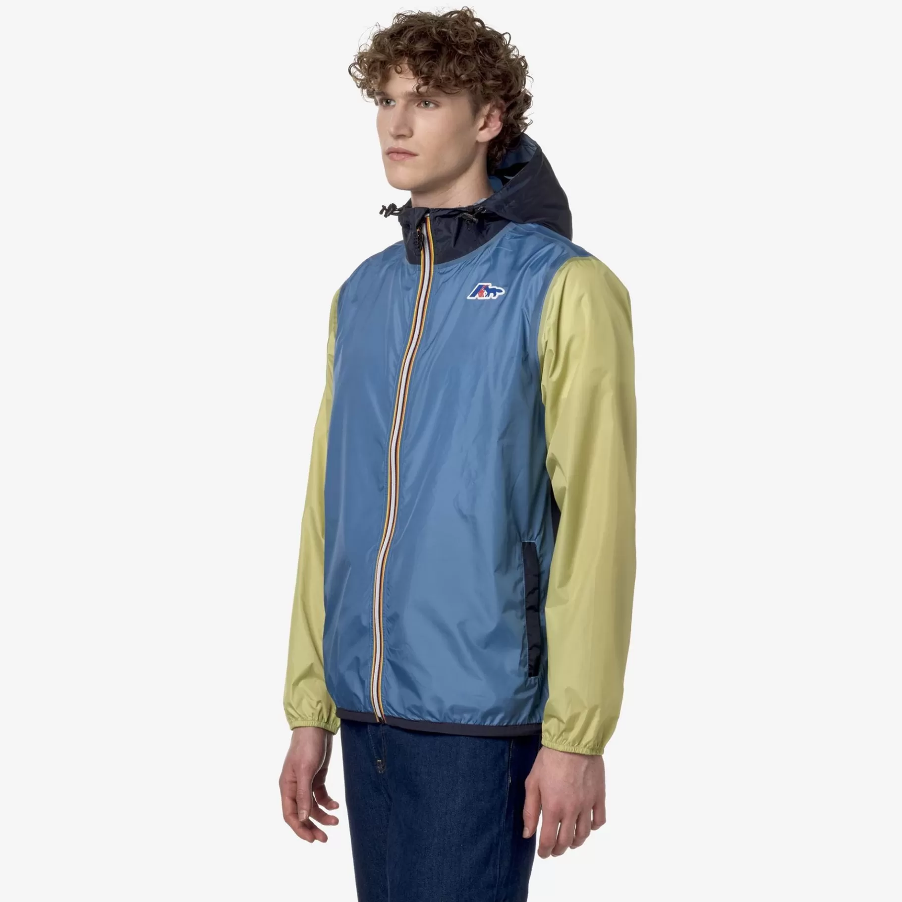 Coats And Long Jackets*K-WAY Le Vrai 3.0 Claude Block Mk - Jackets - Mid - Unisex - Color Block