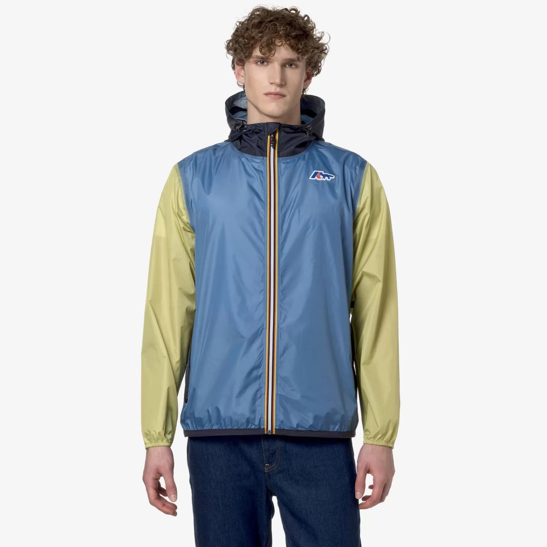 Coats And Long Jackets*K-WAY Le Vrai 3.0 Claude Block Mk - Jackets - Mid - Unisex - Color Block
