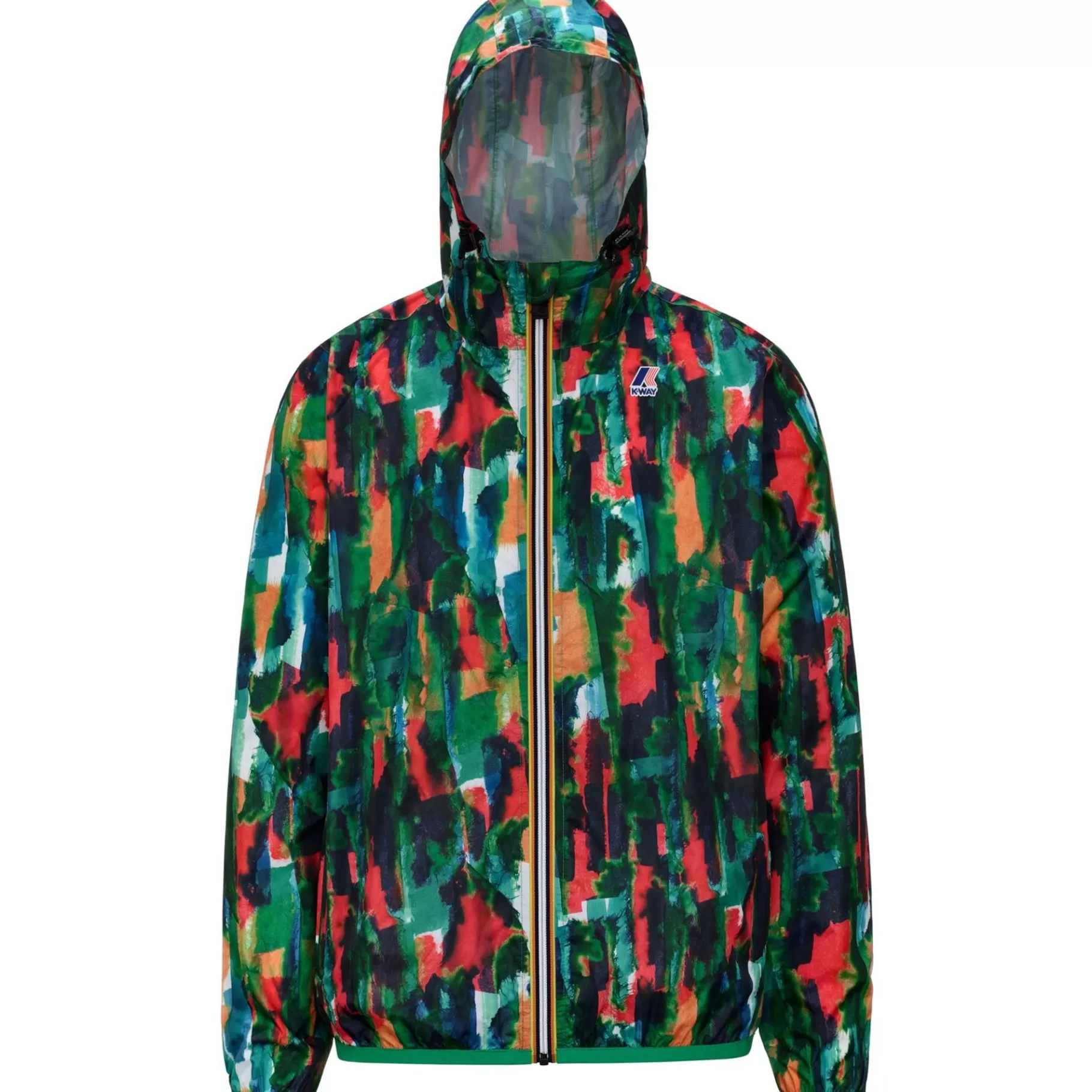 Coats And Long Jackets*K-WAY Le Vrai 3.0 Claude Graphic - Jackets - Mid - Unisex - Multicolor Abstract