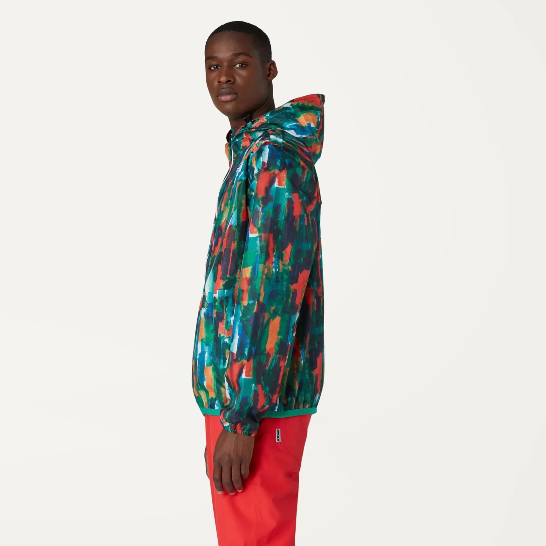 Coats And Long Jackets*K-WAY Le Vrai 3.0 Claude Graphic - Jackets - Mid - Unisex - Multicolor Abstract