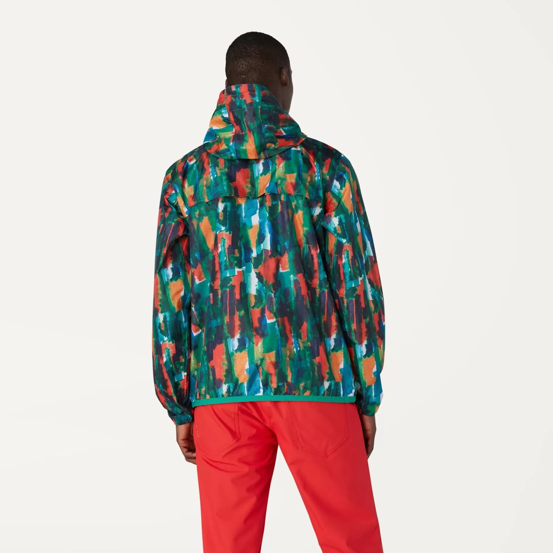 Coats And Long Jackets*K-WAY Le Vrai 3.0 Claude Graphic - Jackets - Mid - Unisex - Multicolor Abstract