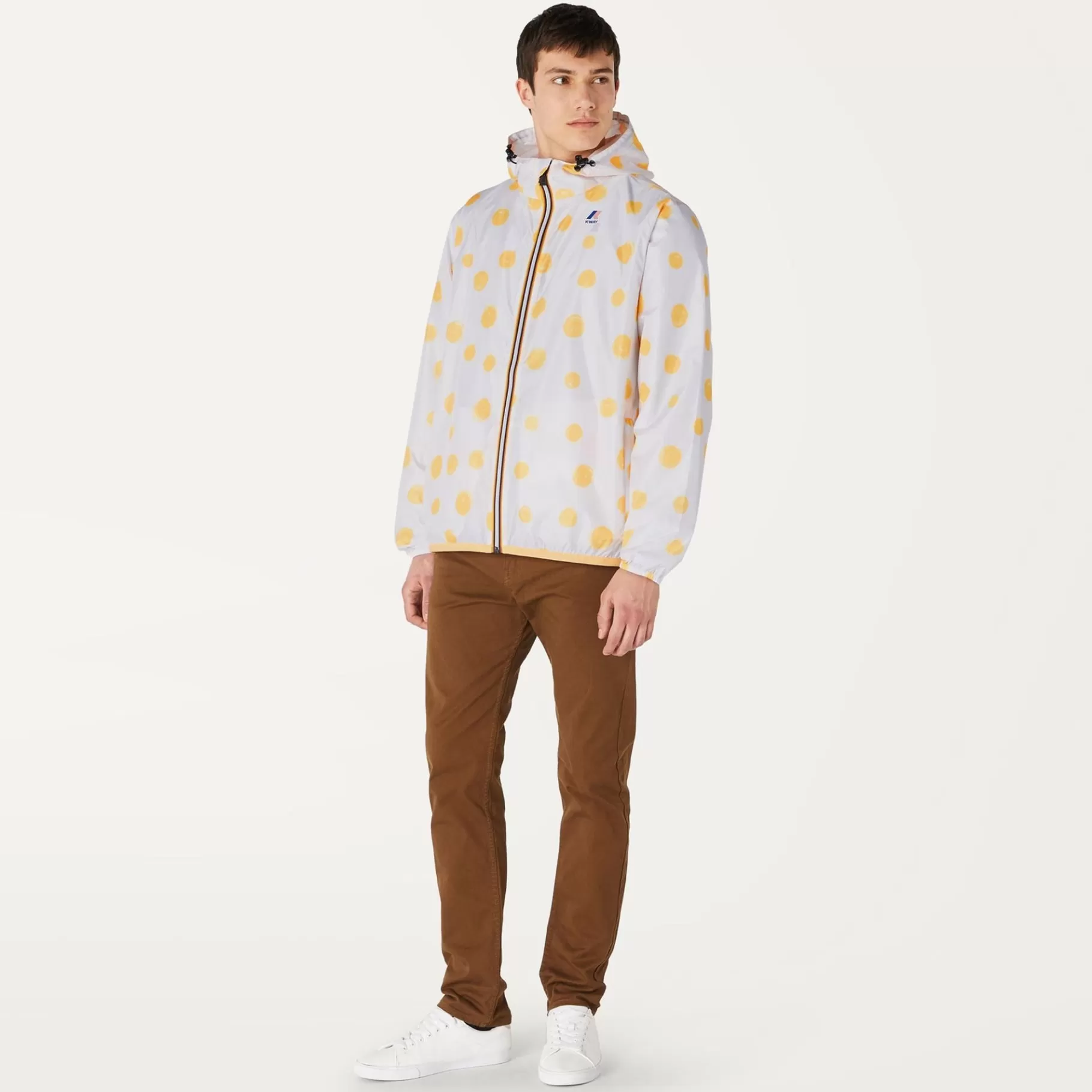 Coats And Long Jackets*K-WAY Le Vrai 3.0 Claude Graphic - Jackets - Mid - Unisex - Pois Mid