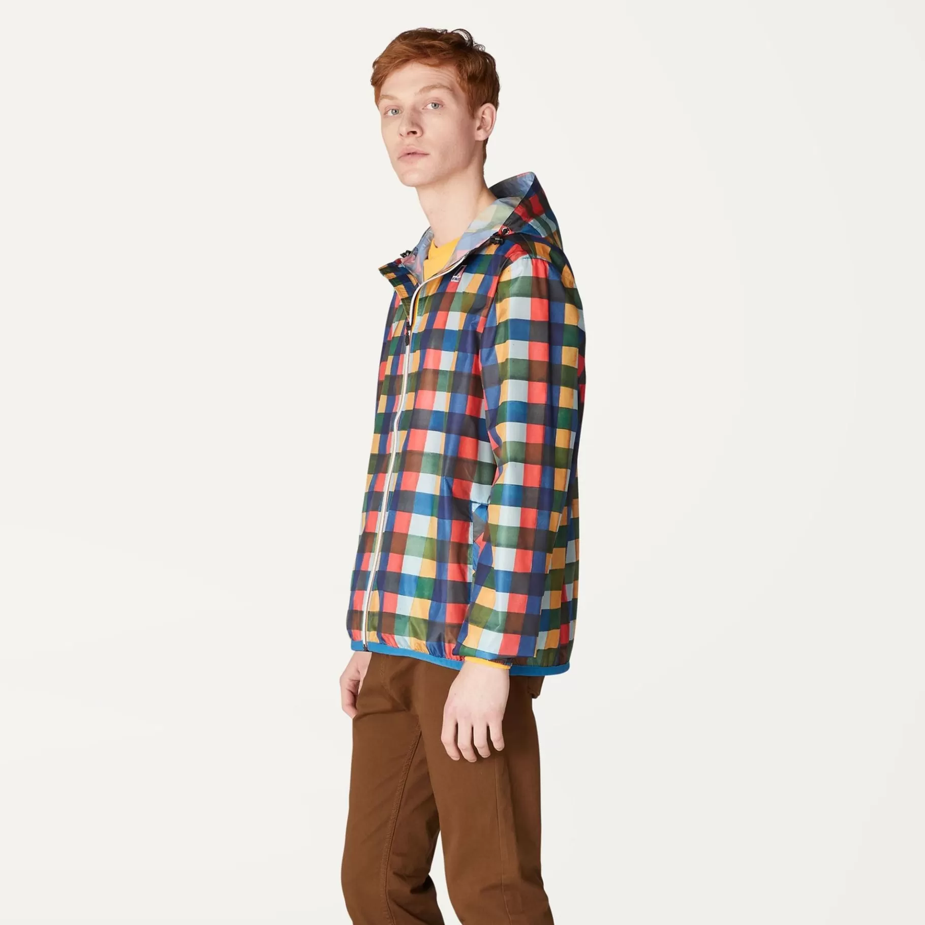 Le Vrai Classic*K-WAY Le Vrai 3.0 Claude Graphic - Jackets - Mid - Unisex - Vichy Big