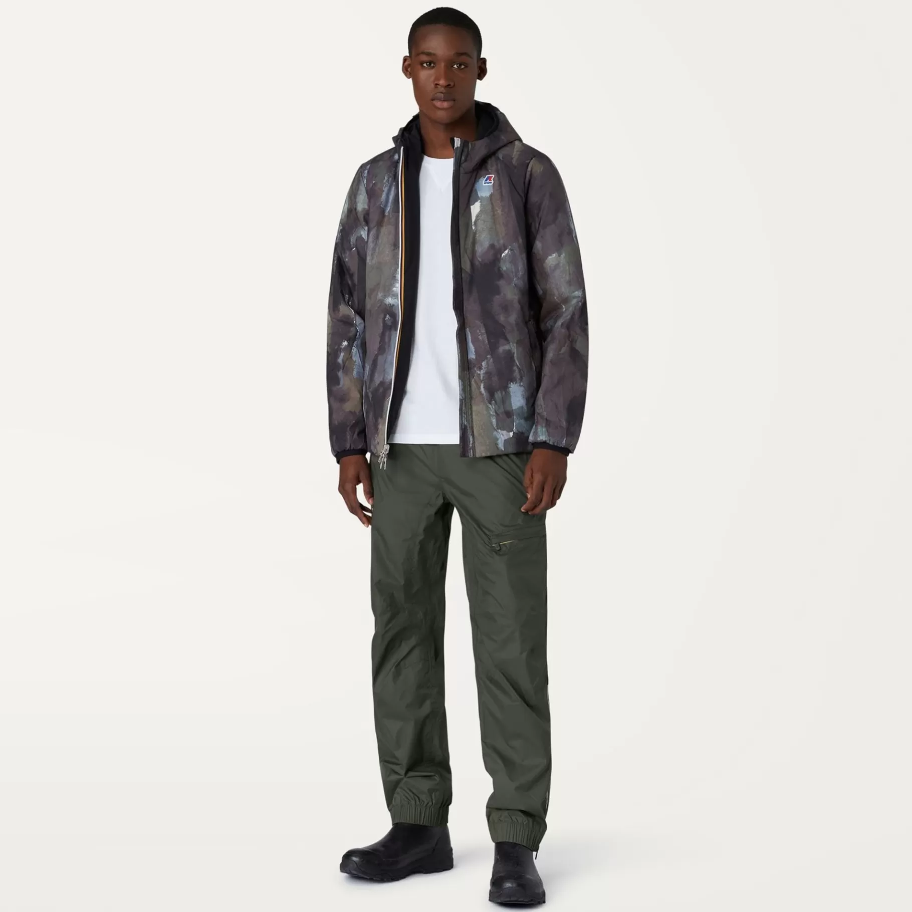 Trousers*K-WAY Le Vrai 3.0 Edgard - Pants - Sport Trousers - Unisex - Black Torba