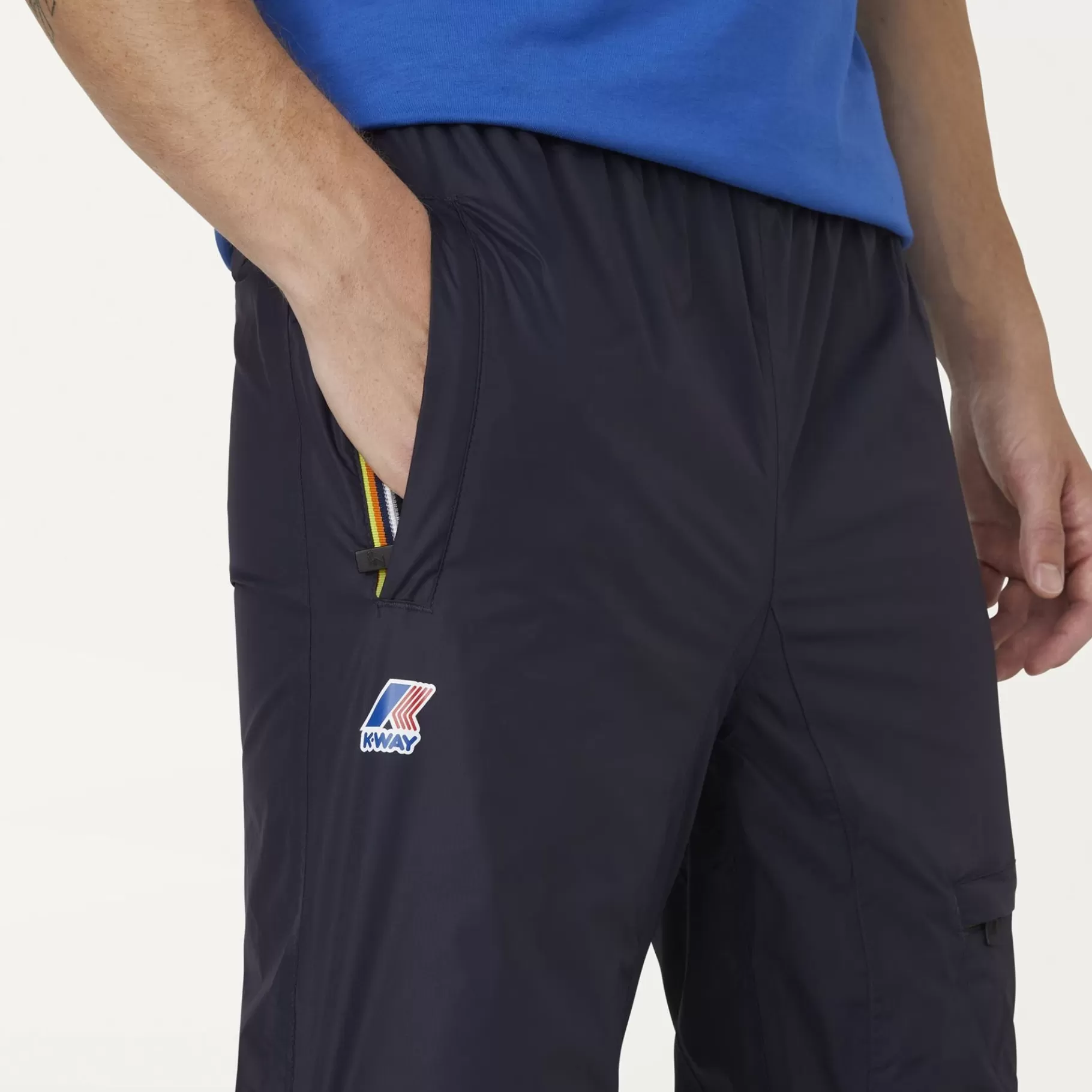 Trousers*K-WAY Le Vrai 3.0 Edgard - Pants - Sport Trousers - Unisex - Blue Depth