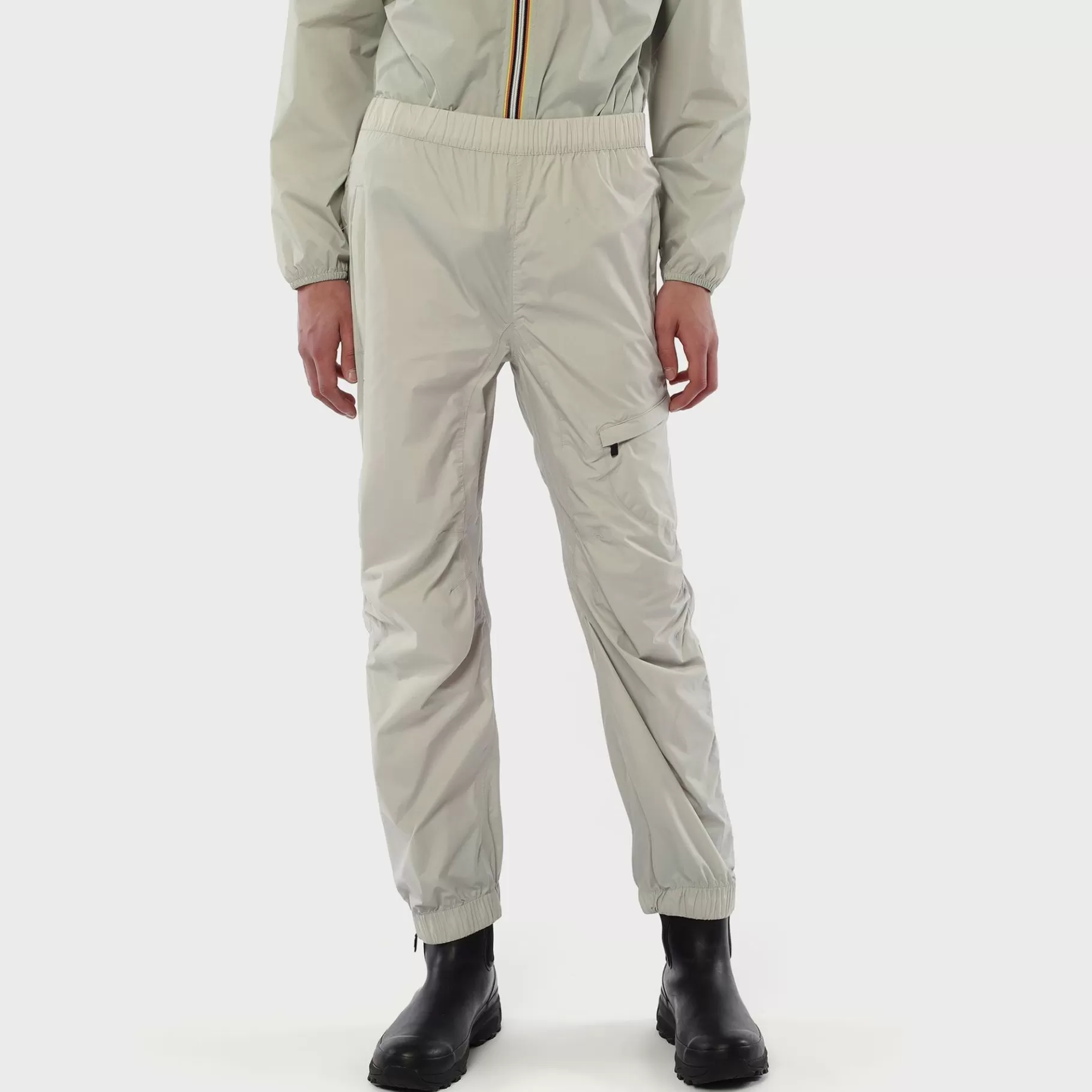 Trousers*K-WAY Le Vrai 3.0 Edgard - Pants - Sport Trousers - Unisex - Grey Lt Lead
