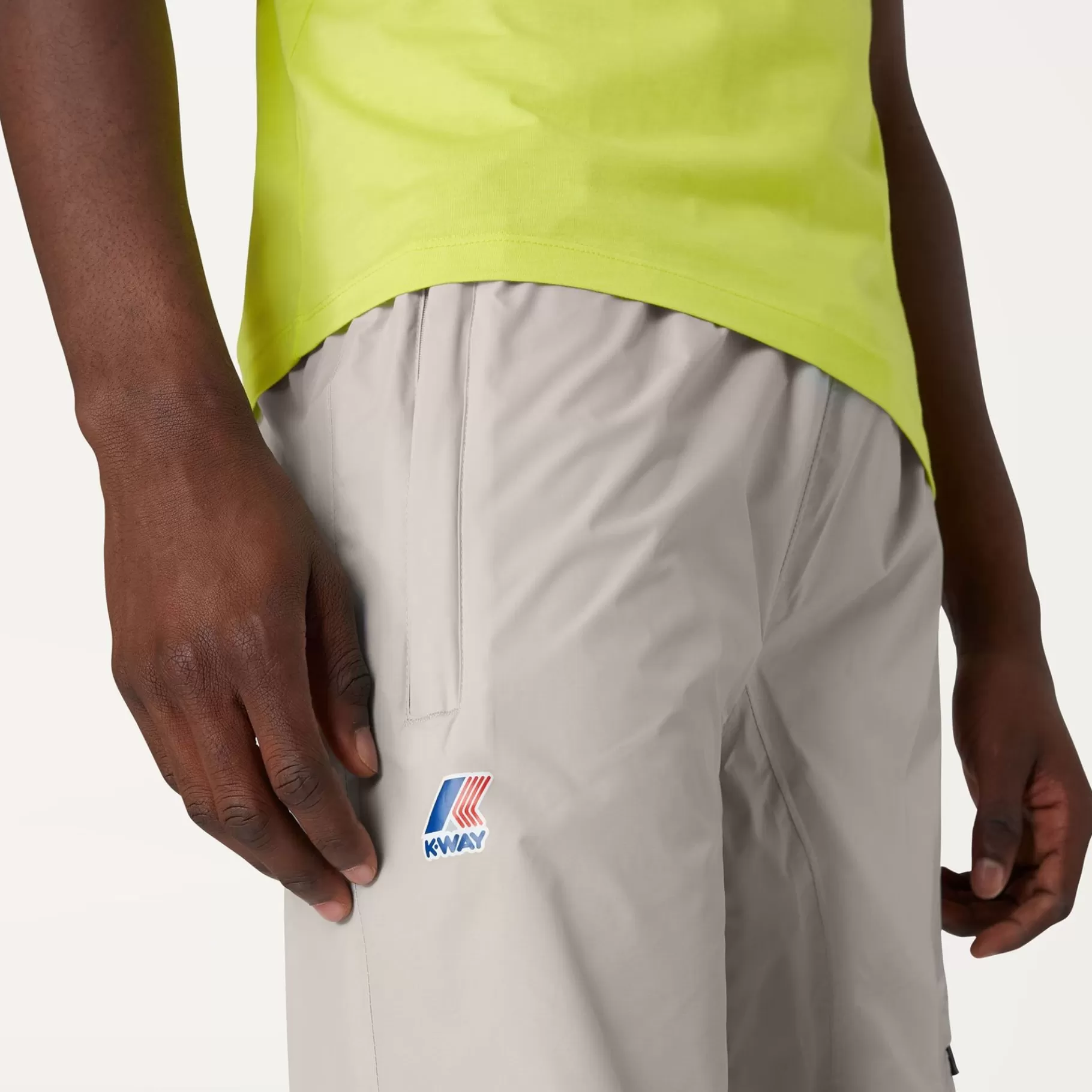 Trousers*K-WAY Le Vrai 3.0 Edgard - Pants - Sport Trousers - Unisex - Grey Lt Lead