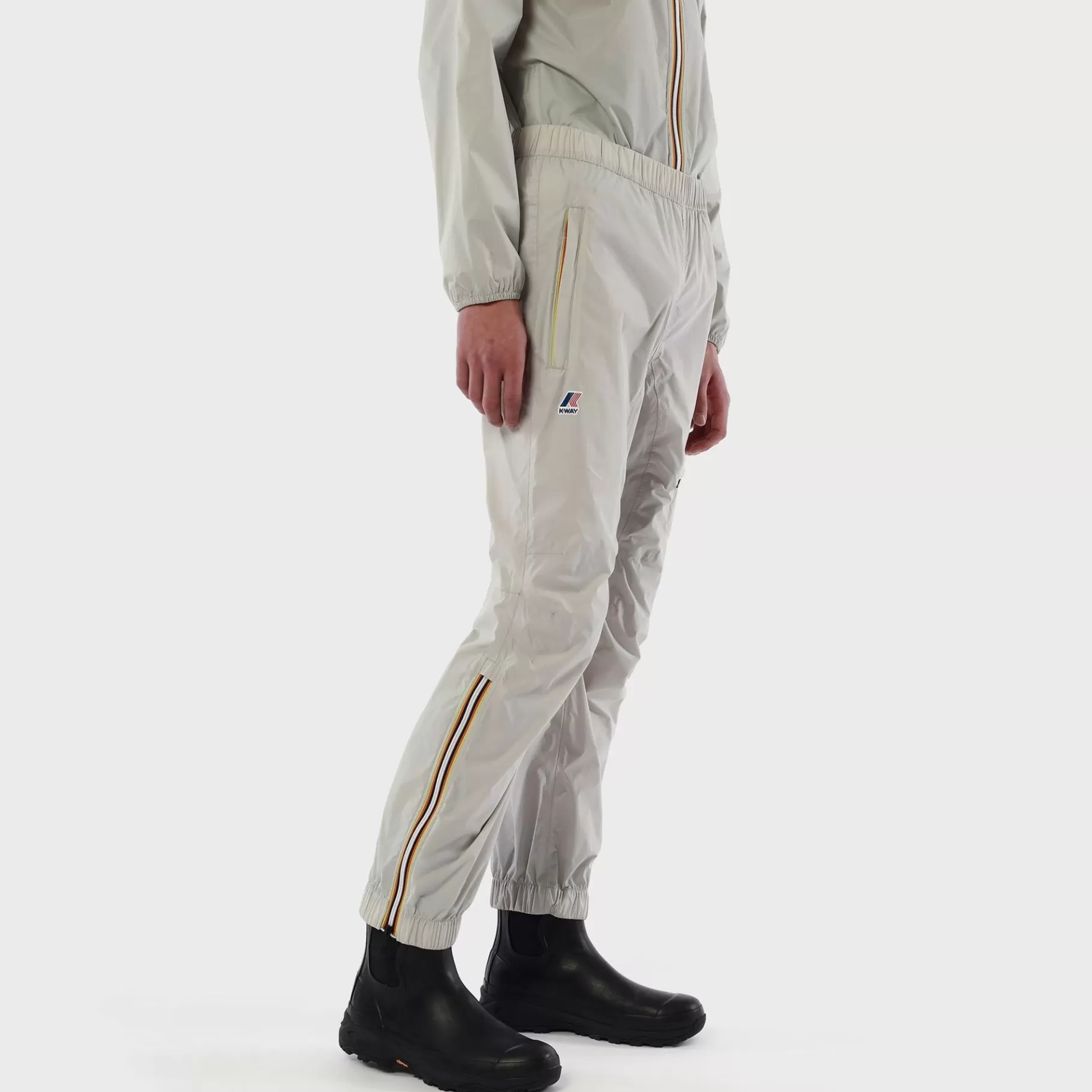 Trousers*K-WAY Le Vrai 3.0 Edgard - Pants - Sport Trousers - Unisex - Grey Lt Lead