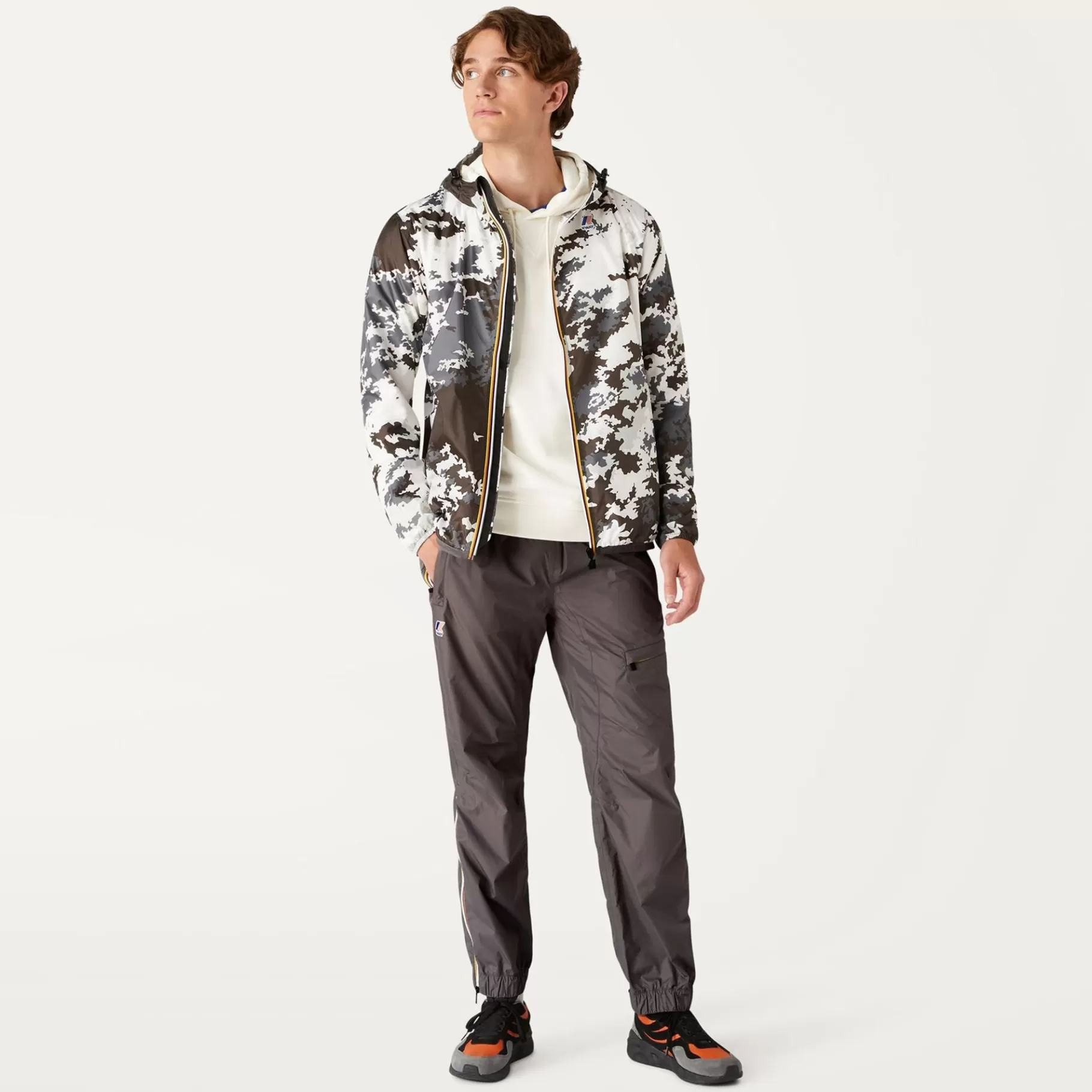 Trousers*K-WAY Le Vrai 3.0 Edgard - Pants - Sport Trousers - Unisex - Grey Smoke