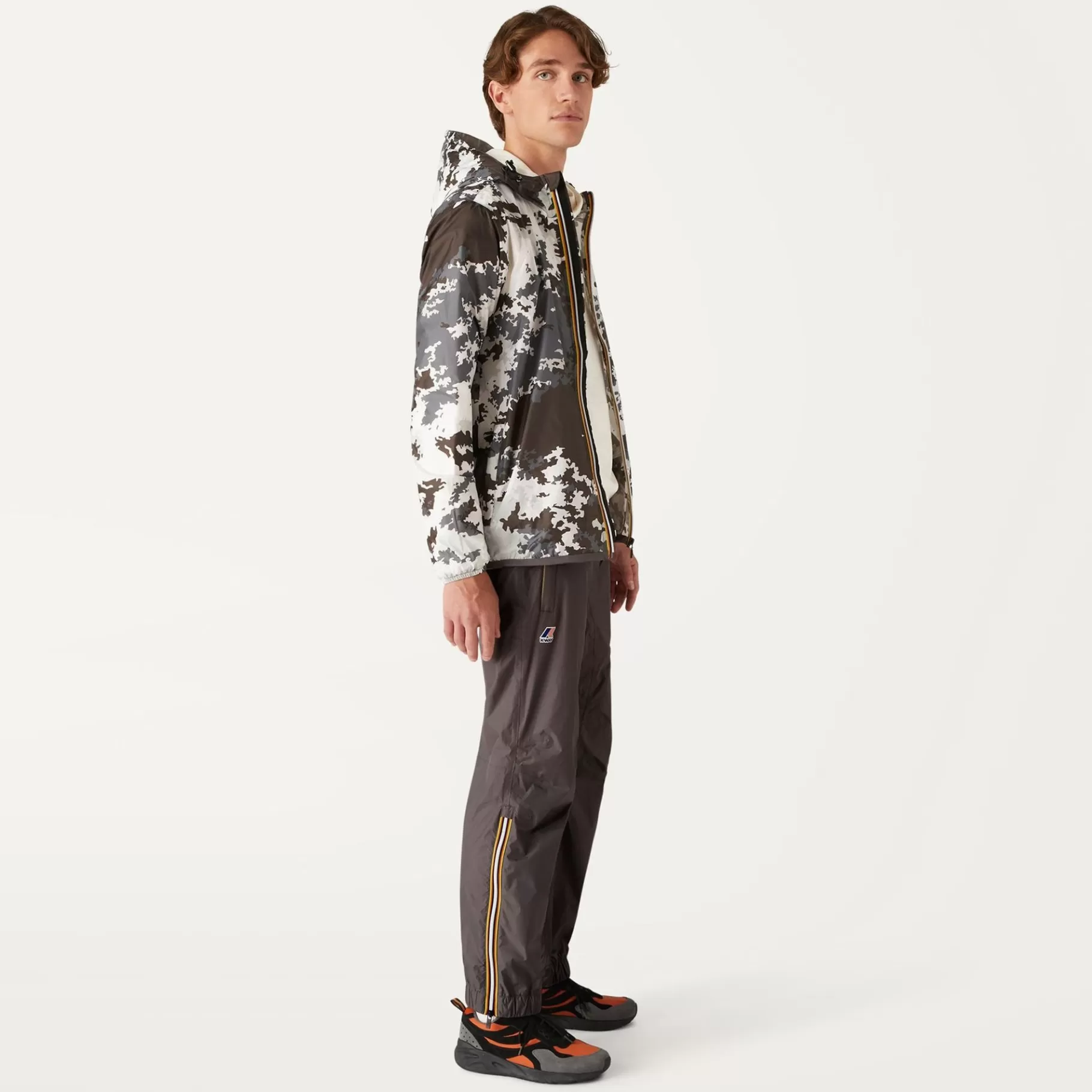 Trousers*K-WAY Le Vrai 3.0 Edgard - Pants - Sport Trousers - Unisex - Grey Smoke