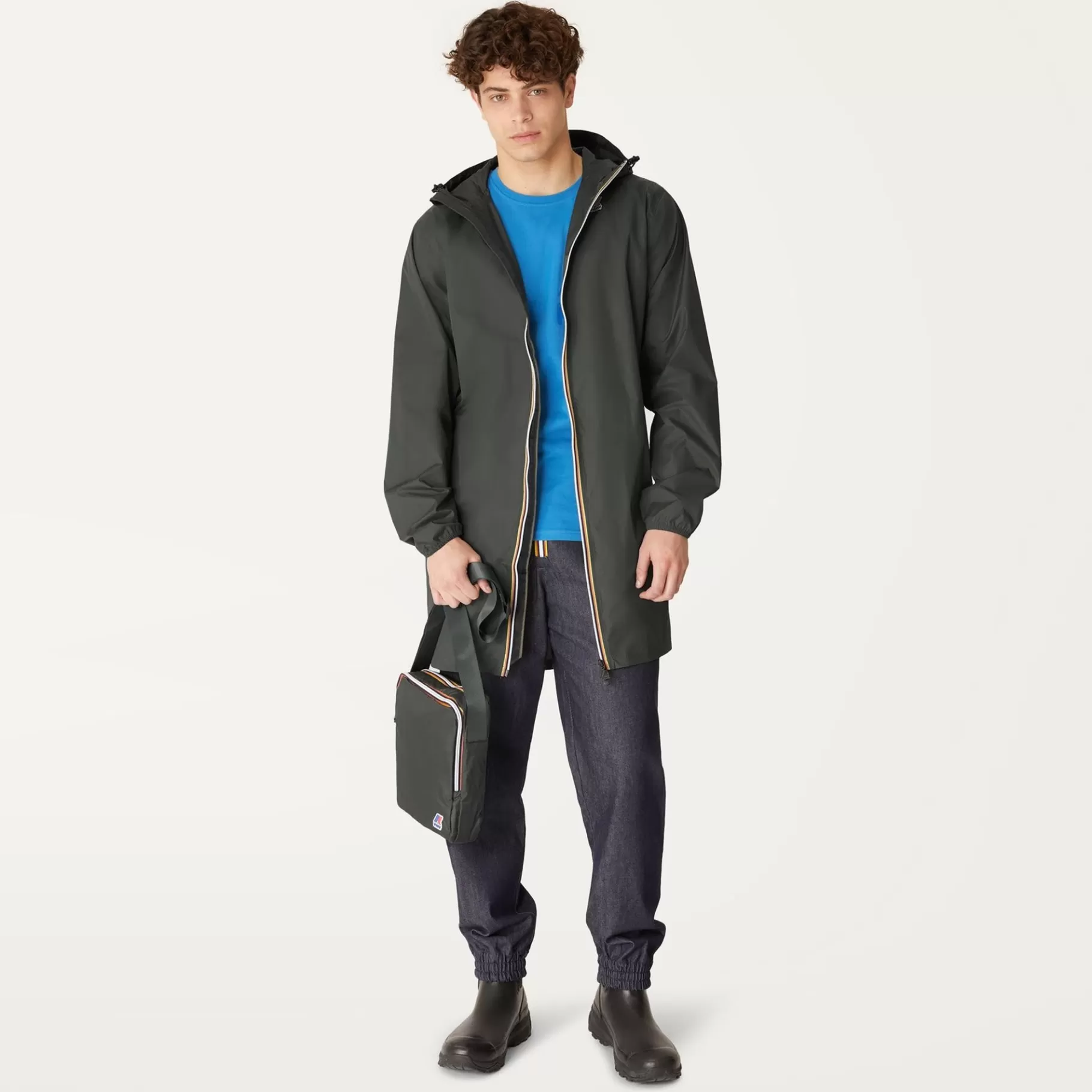 Le Vrai Classic*K-WAY Le Vrai 3.0 Eiffel - Jackets - Long - Unisex - Black Torba