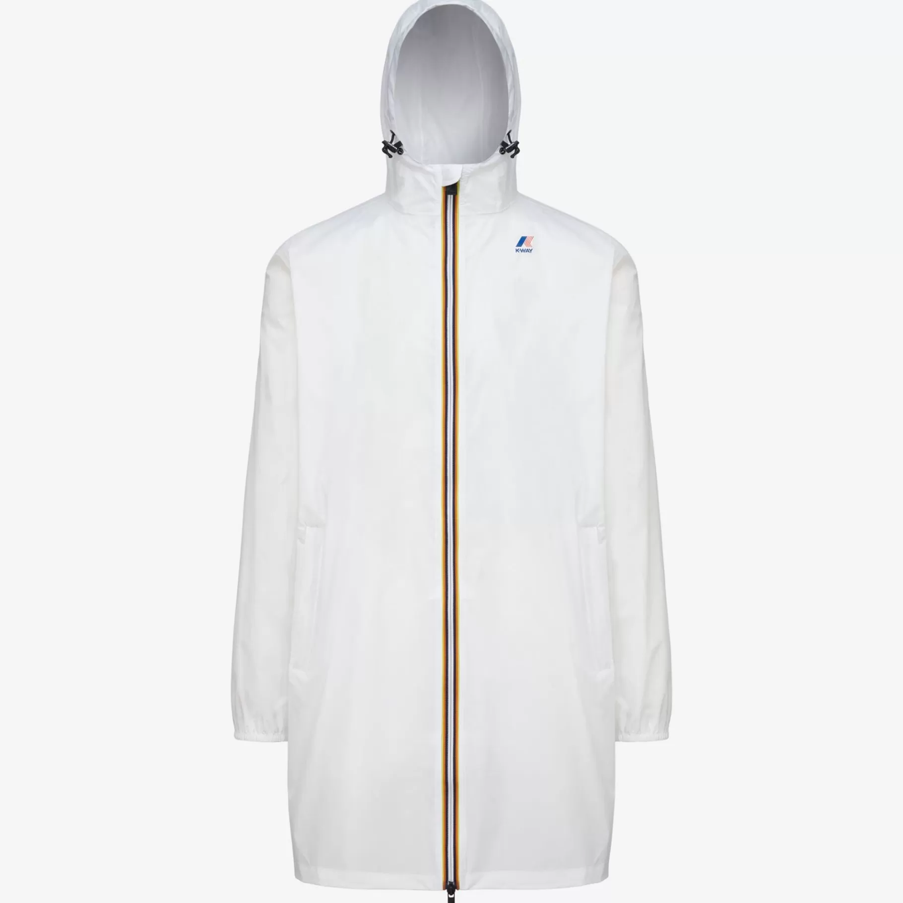 Coats And Long Jackets*K-WAY Le Vrai 3.0 Eiffel - Jackets - Long - Unisex - White