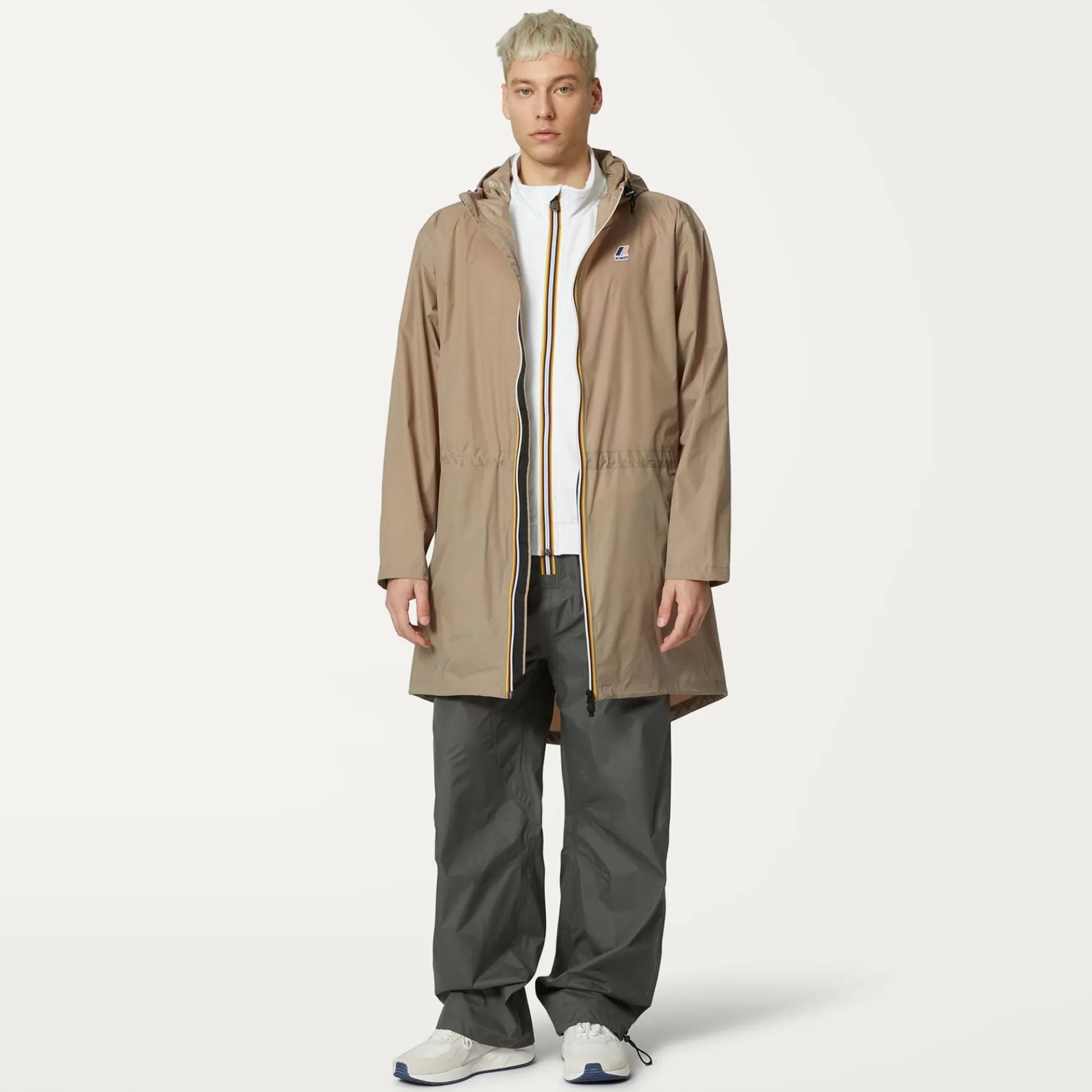 Le Vrai Classic*K-WAY Le Vrai 3.0 Elysees - Jackets - 3/4 Length - Unisex - Beige Taupe