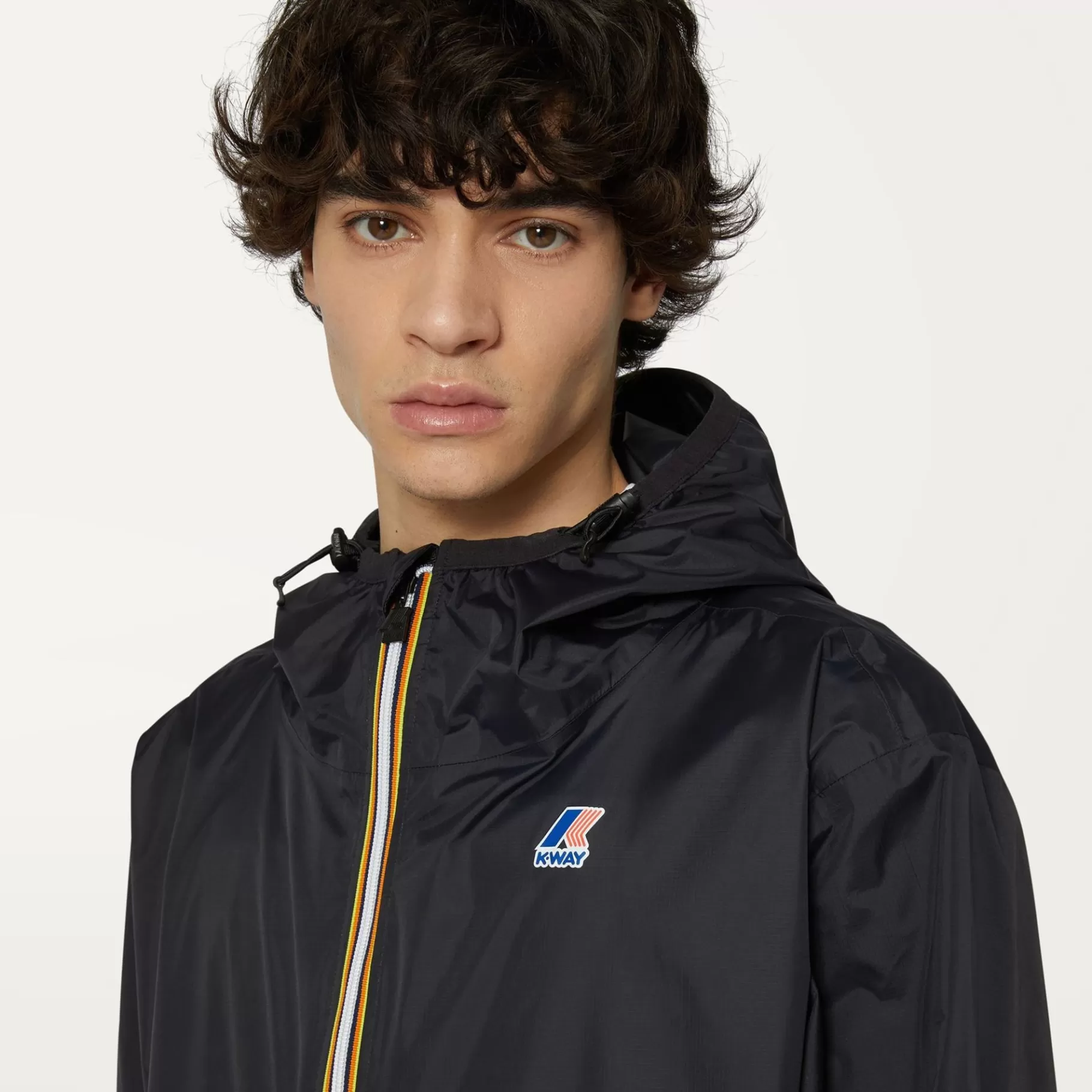 Le Vrai Classic*K-WAY Le Vrai 3.0 Elysees - Jackets - 3/4 Length - Unisex - Black Pure