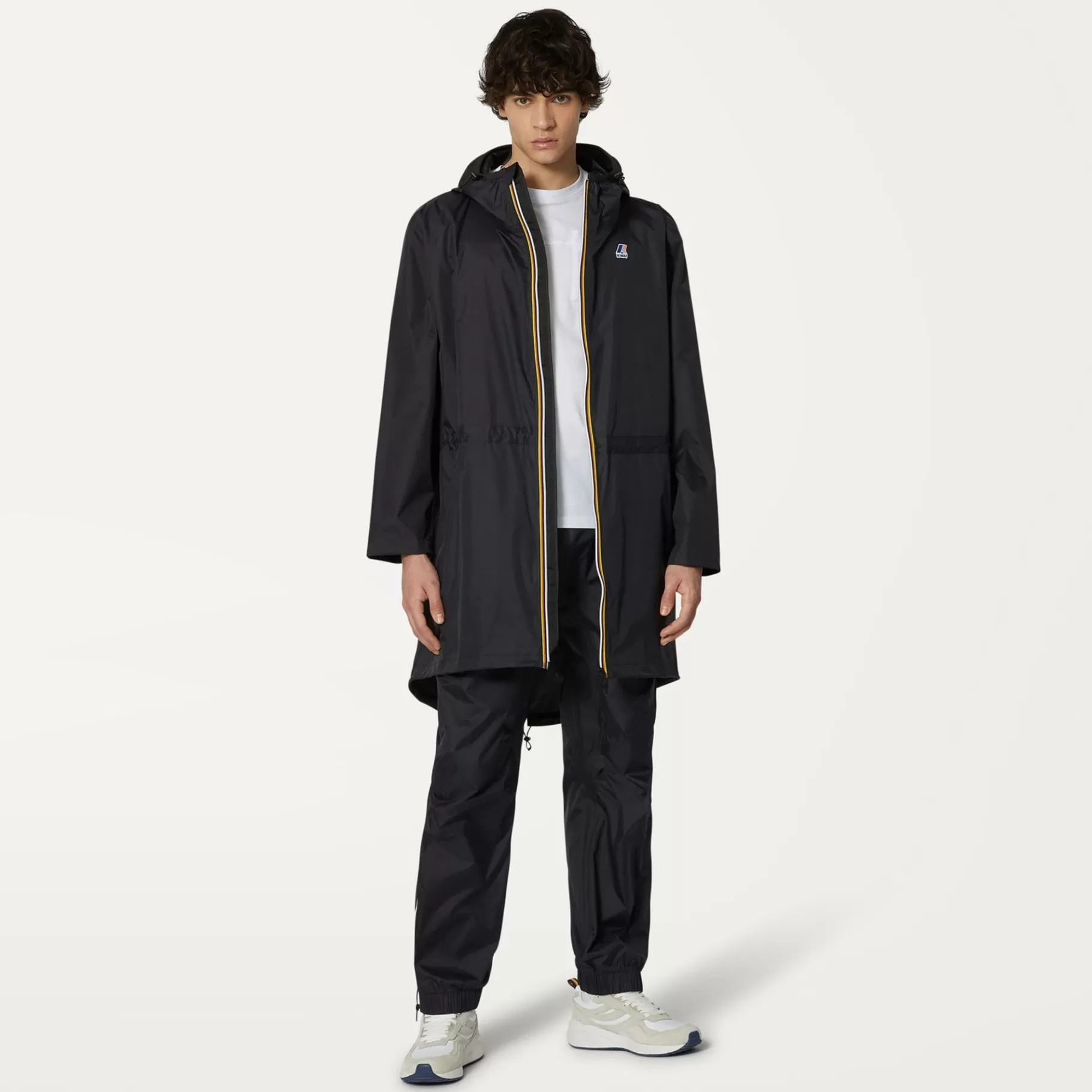 Le Vrai Classic*K-WAY Le Vrai 3.0 Elysees - Jackets - 3/4 Length - Unisex - Black Pure