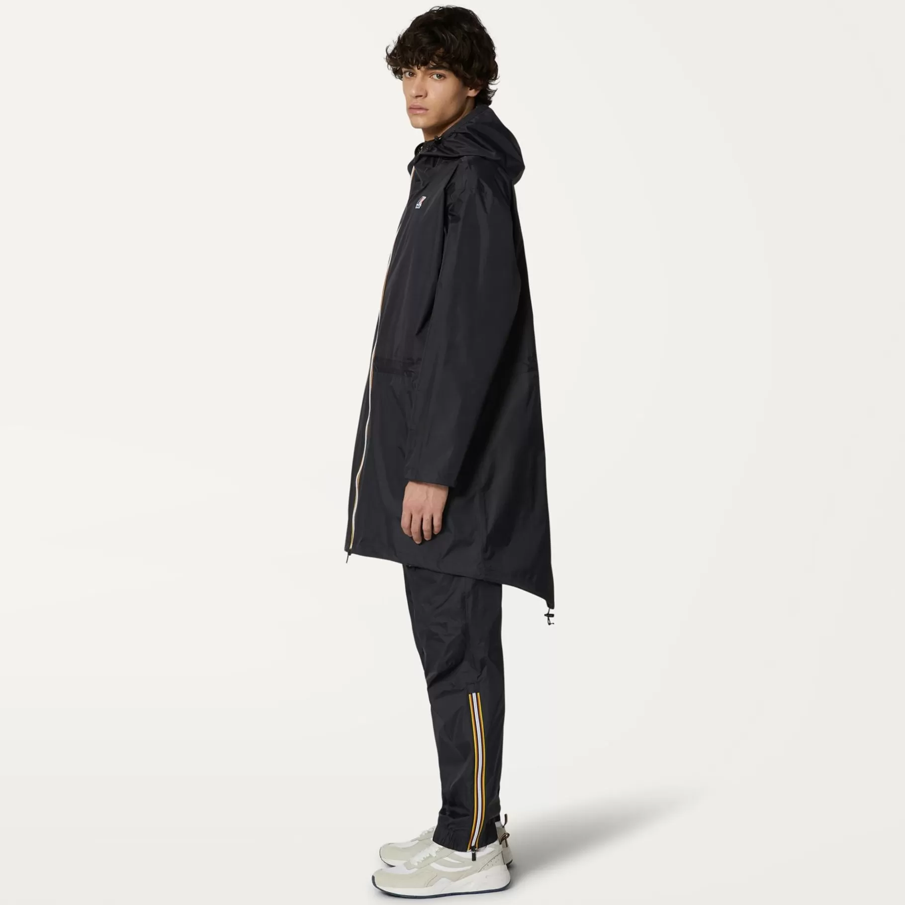 Le Vrai Classic*K-WAY Le Vrai 3.0 Elysees - Jackets - 3/4 Length - Unisex - Black Pure