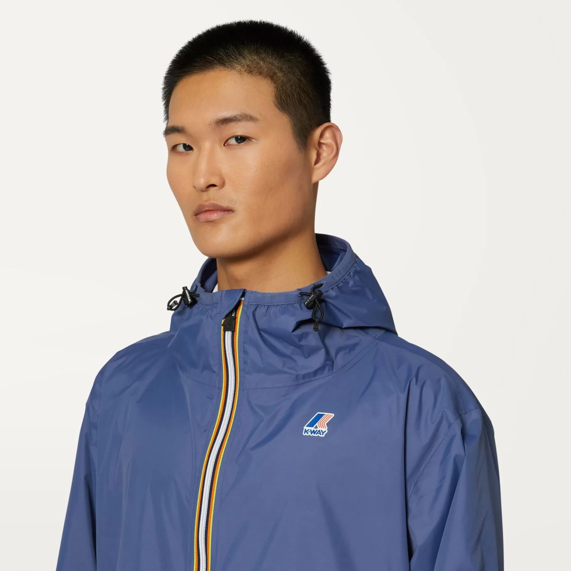 Le Vrai Classic*K-WAY Le Vrai 3.0 Elysees - Jackets - 3/4 Length - Unisex - Blue Indigo