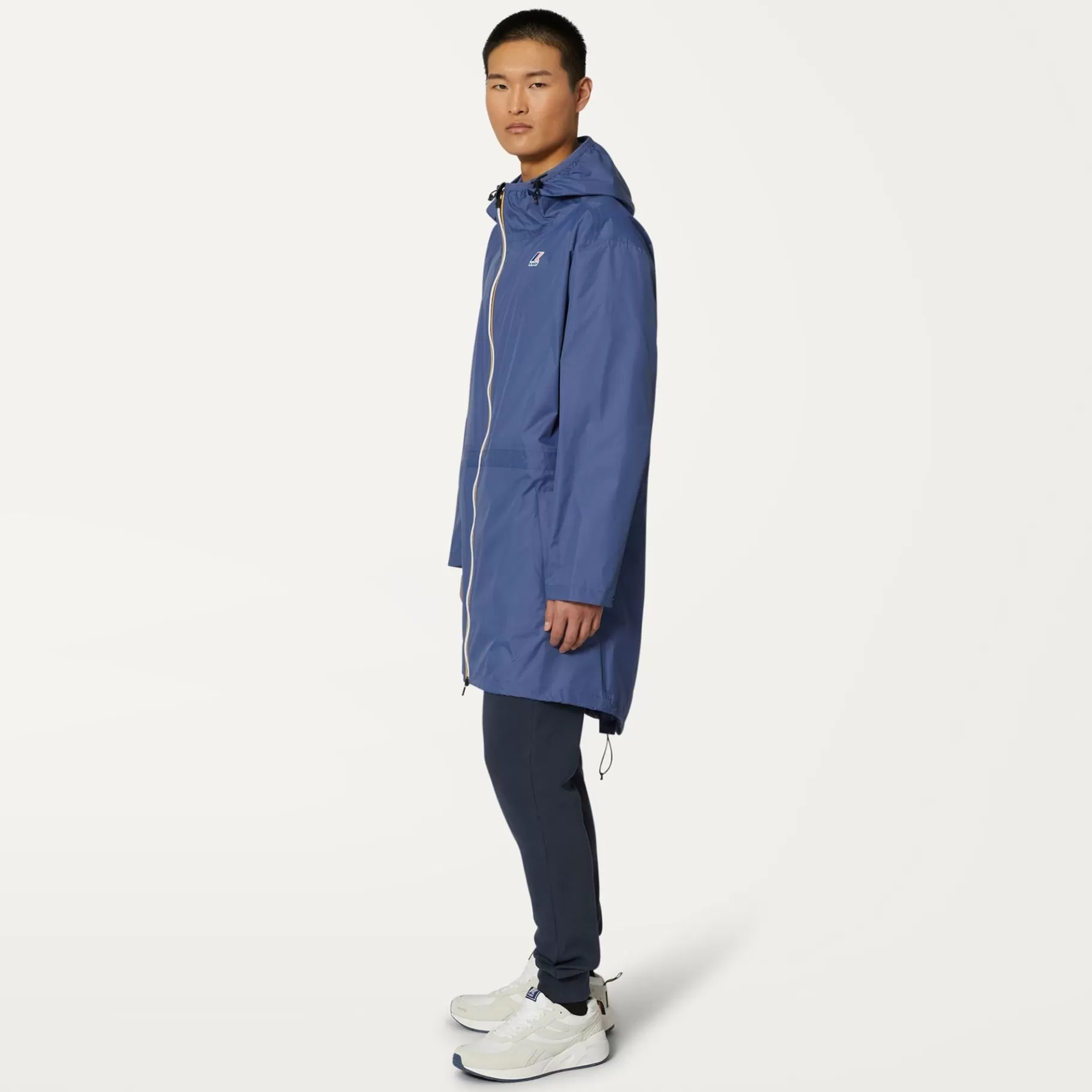 Le Vrai Classic*K-WAY Le Vrai 3.0 Elysees - Jackets - 3/4 Length - Unisex - Blue Indigo