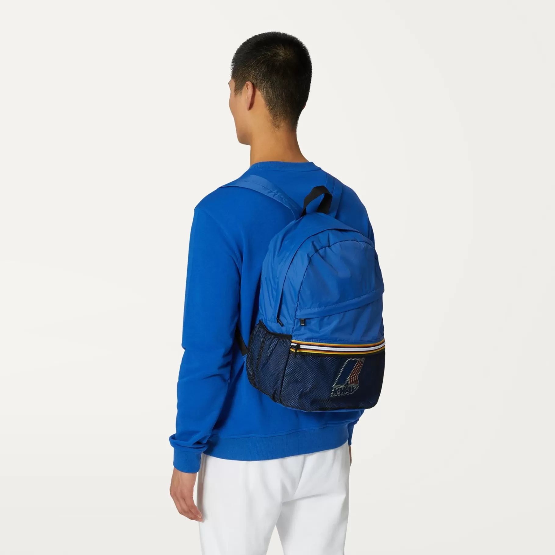 Le Vrai Accessories*K-WAY Le Vrai 3.0 Francois - Bags - Backpack - Unisex - Blue Royal Marine