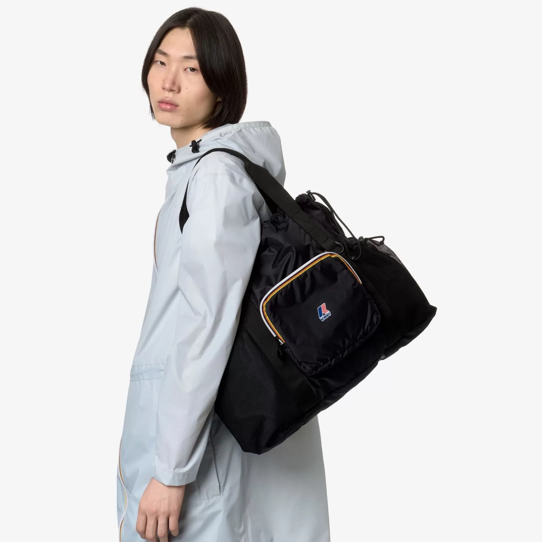 Bags And Duffle Bags*K-WAY Le Vrai 3.0 Jeanette - Bags - Tote Bag - Unisex - Black Pure