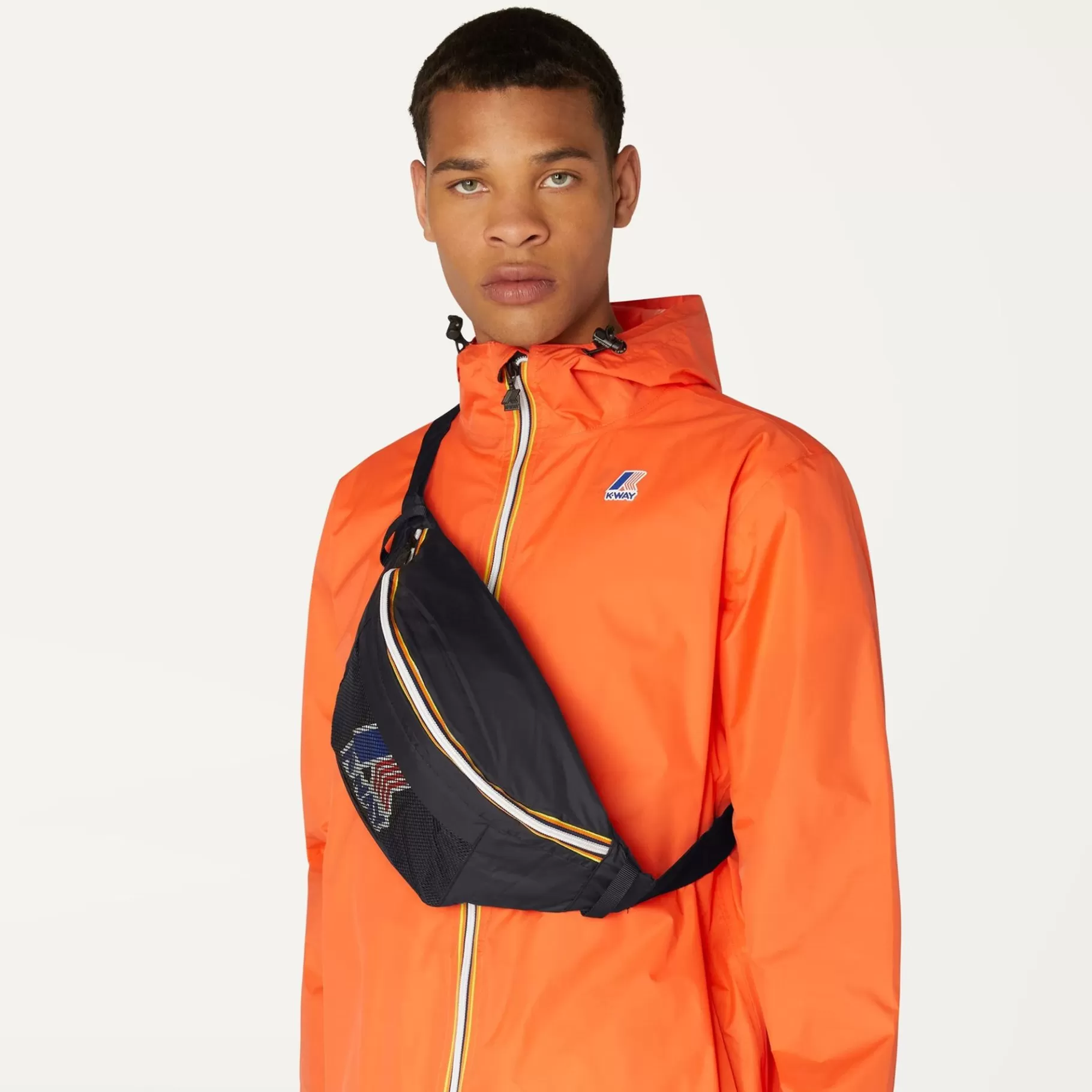 Le Vrai Accessories*K-WAY Le Vrai 3.0 Kilian - Small Accessories - Waistbag - Unisex - Black Pure