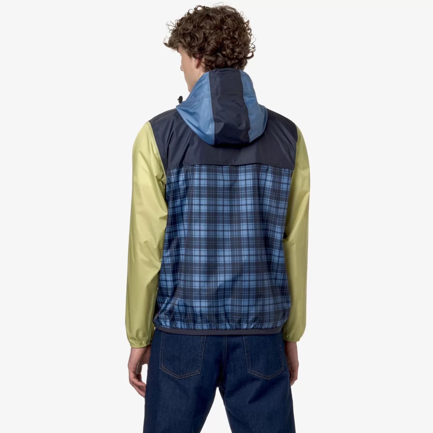 Coats And Long Jackets*K-WAY Le Vrai 3.0 Leon Grap Mk - Jackets - Mid - Unisex - Col Block-Check