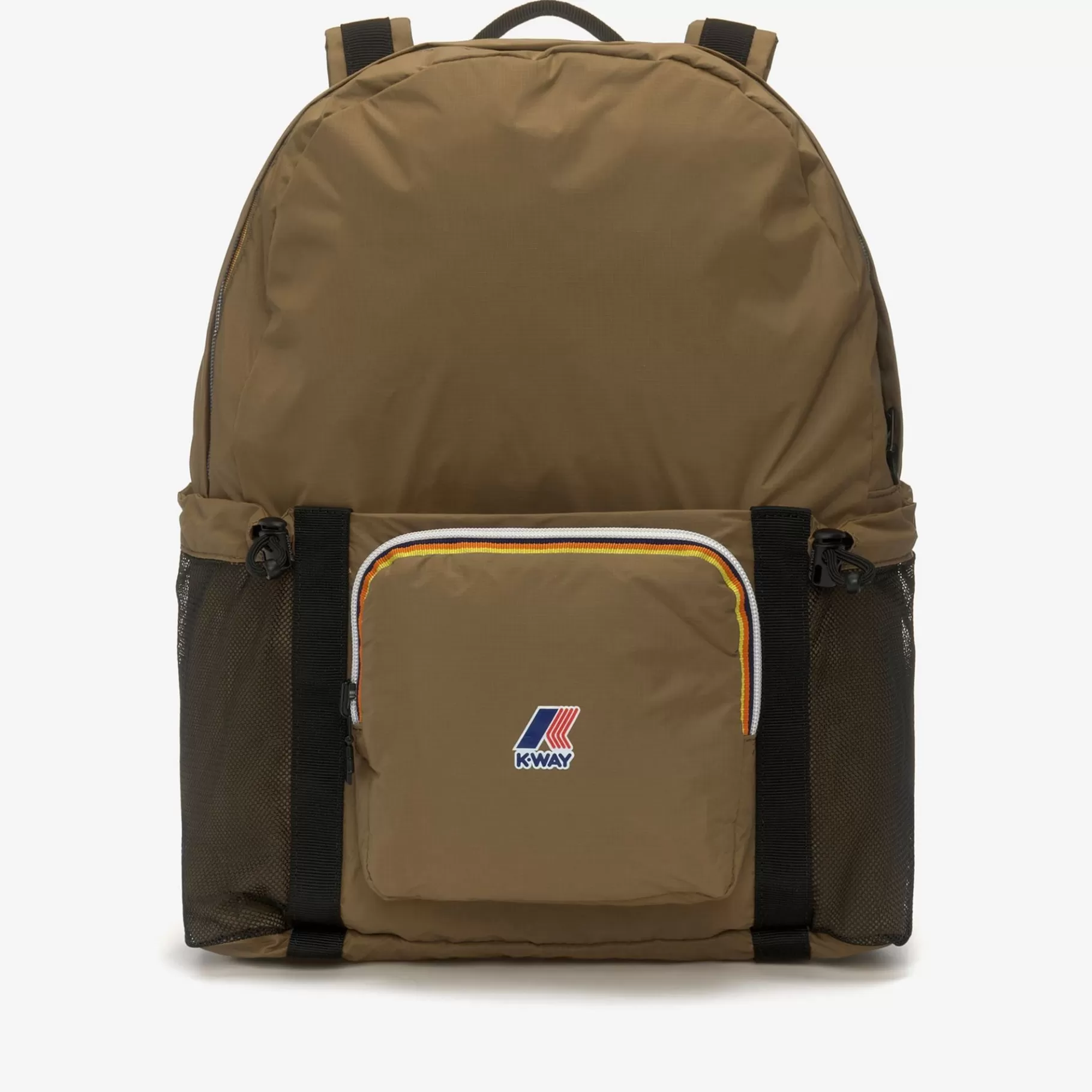 Backpacks*K-WAY Le Vrai 3.0 Michel - Bags - Backpack - Unisex - Brown Corda