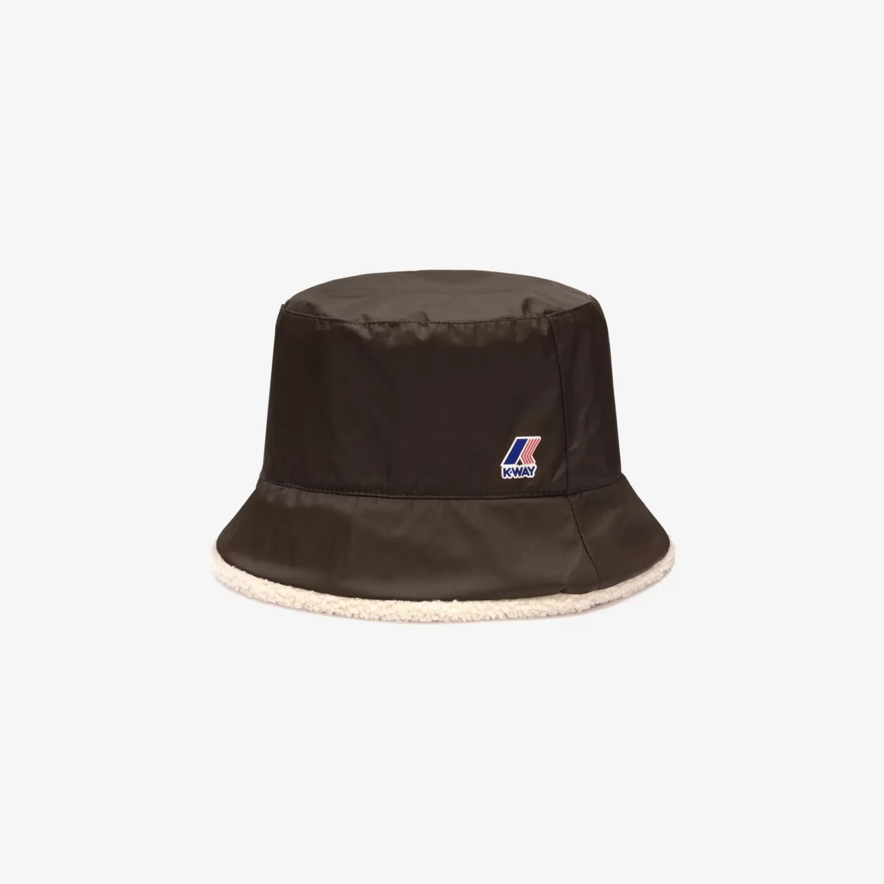 Beanies And Hats*K-WAY Le Vrai 3.0 Pascalle Orsetto - Headwear - Hat - Unisex - Brown Mogano
