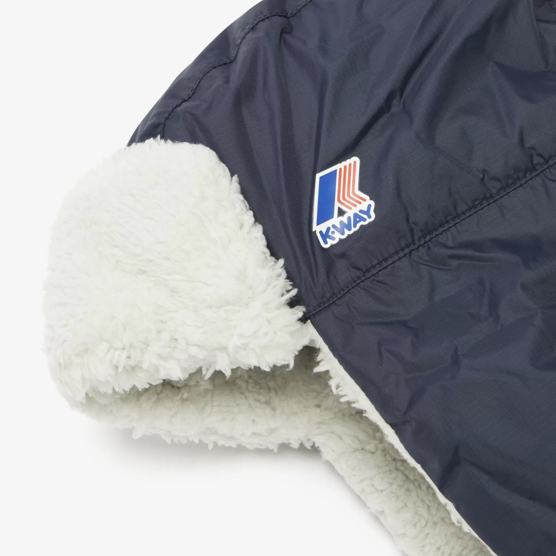 Le Vrai Accessories*K-WAY Le Vrai 3.0 Ulysse Orsetto - Headwear - Hat - Unisex - Blue Depth