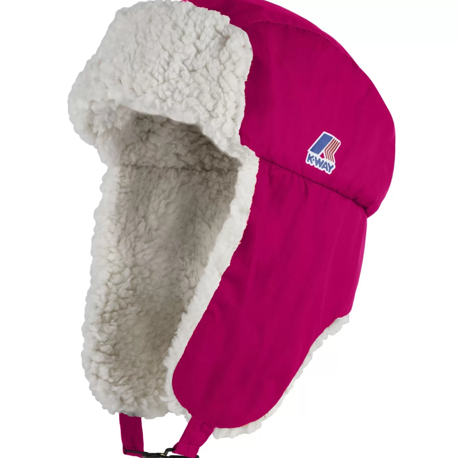 Le Vrai Accessories*K-WAY Le Vrai 3.0 Ulysse Orsetto - Headwear - Hat - Unisex - Fuchsia Magenta